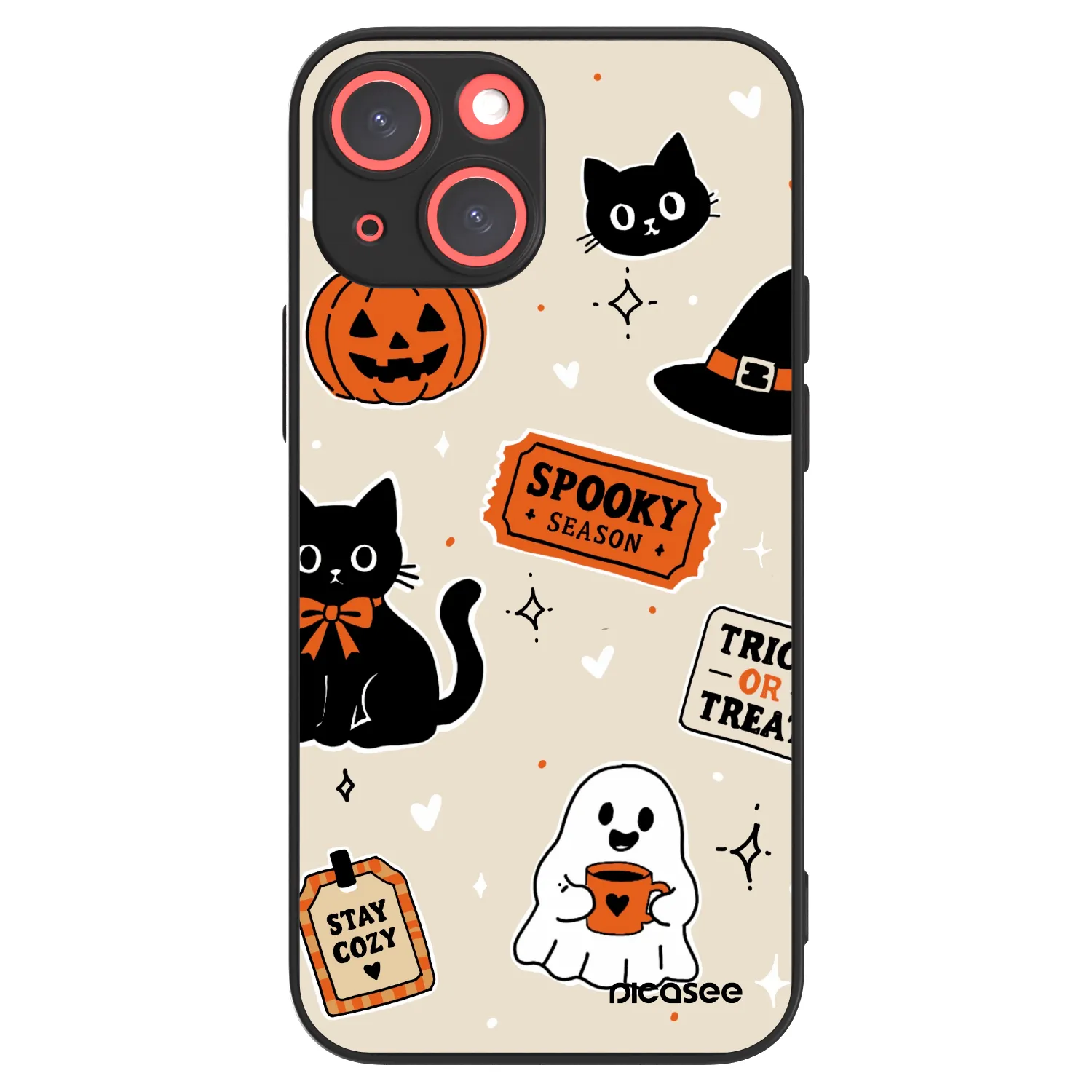 Picasee ULTIMATE CASE pro Apple iPhone 13 mini - Halloween stickers