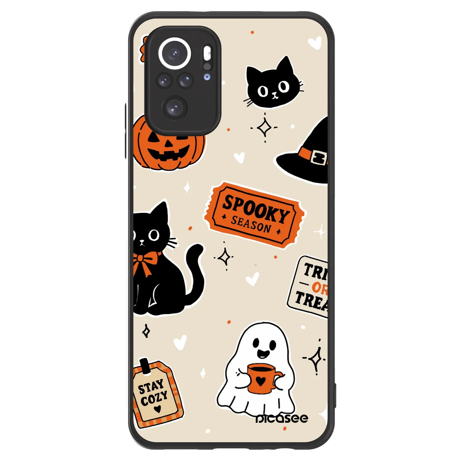 Picasee ULTIMATE CASE pro Xiaomi Redmi Note 10S - Halloween stickers