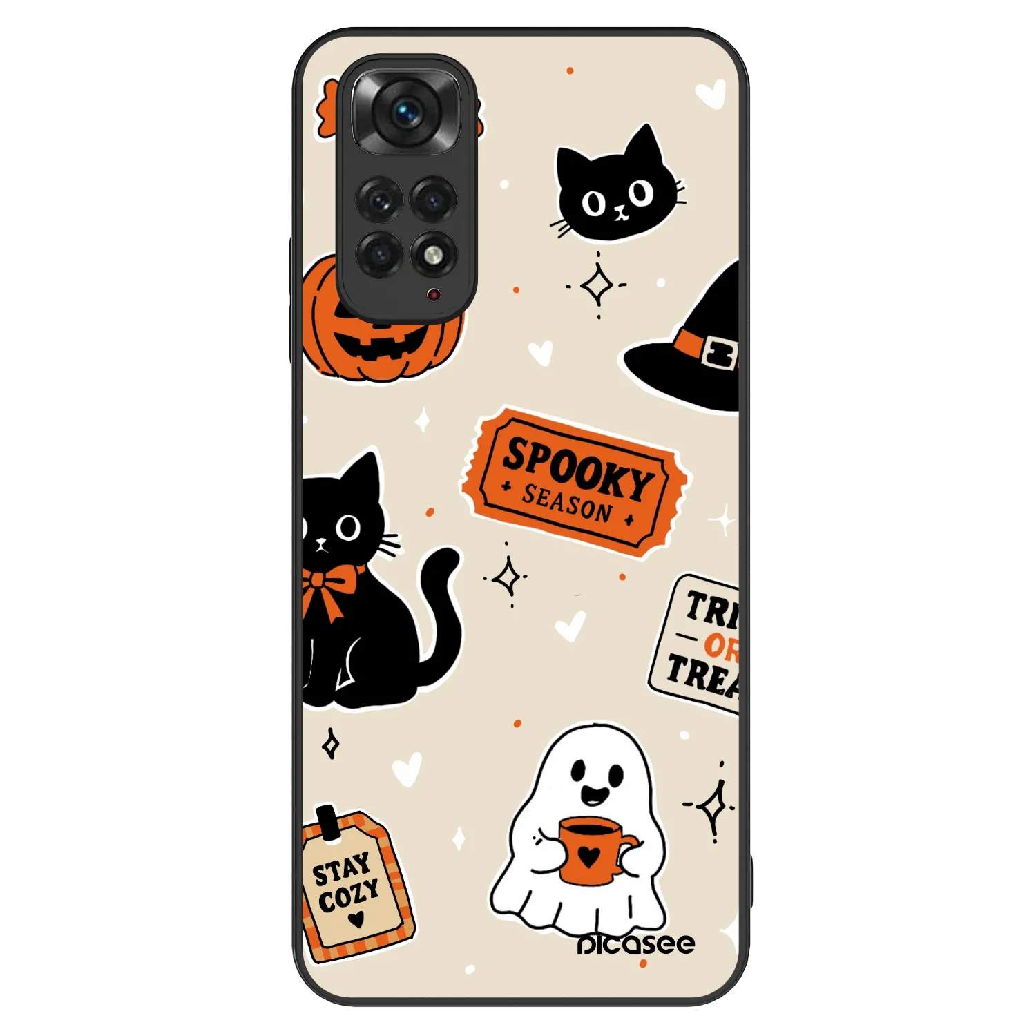 Picasee ULTIMATE CASE pro Xiaomi Redmi Note 11 - Halloween stickers