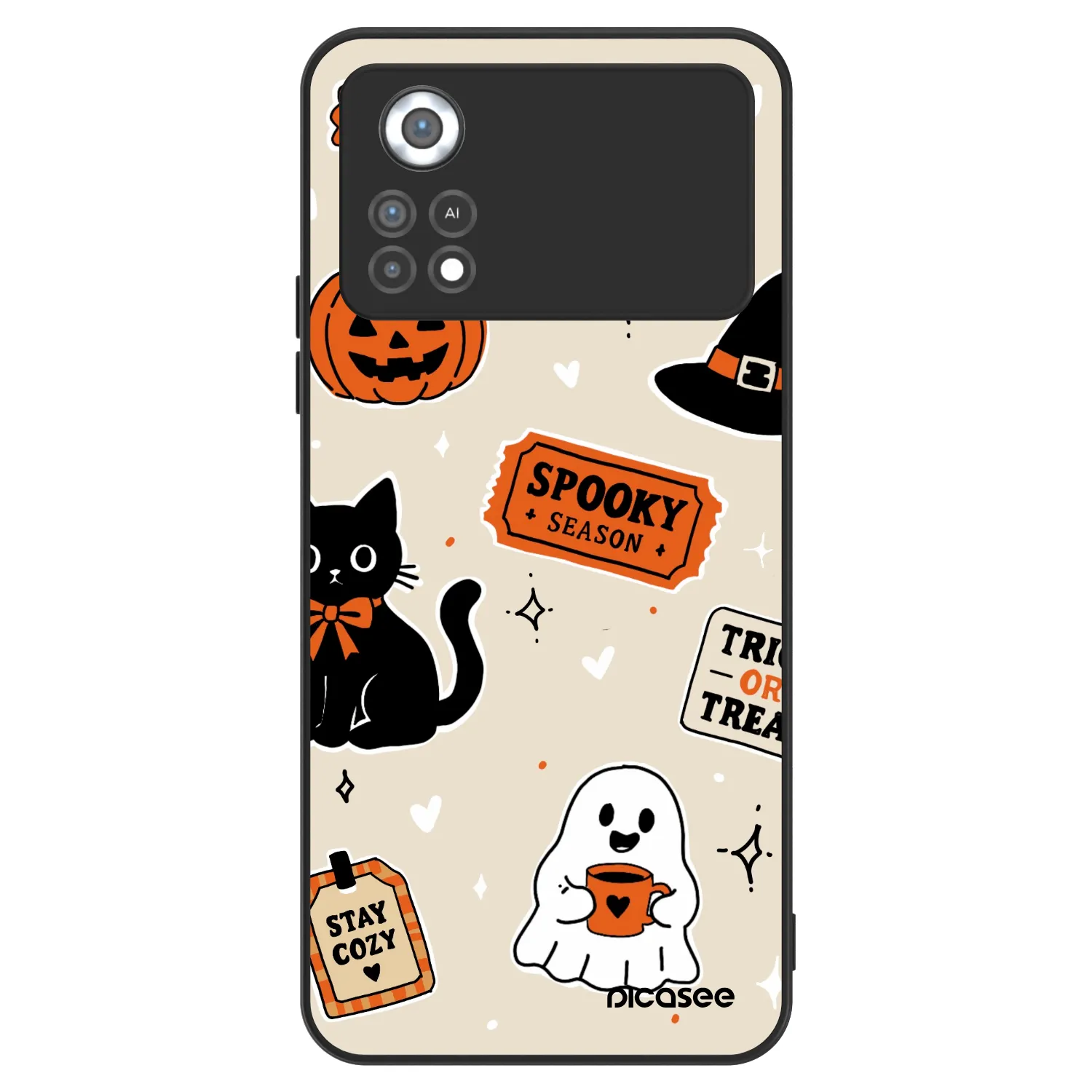 Picasee ULTIMATE CASE pro Xiaomi Poco X4 Pro 5G - Halloween stickers