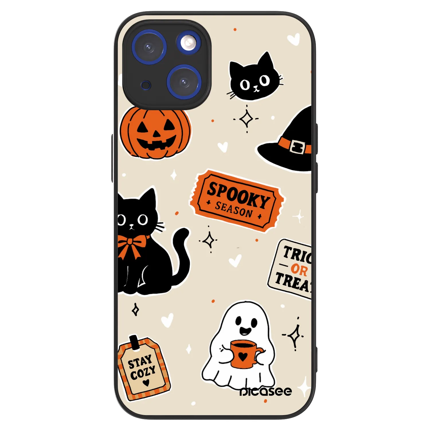 Picasee ULTIMATE CASE pro Apple iPhone 14 - Halloween stickers