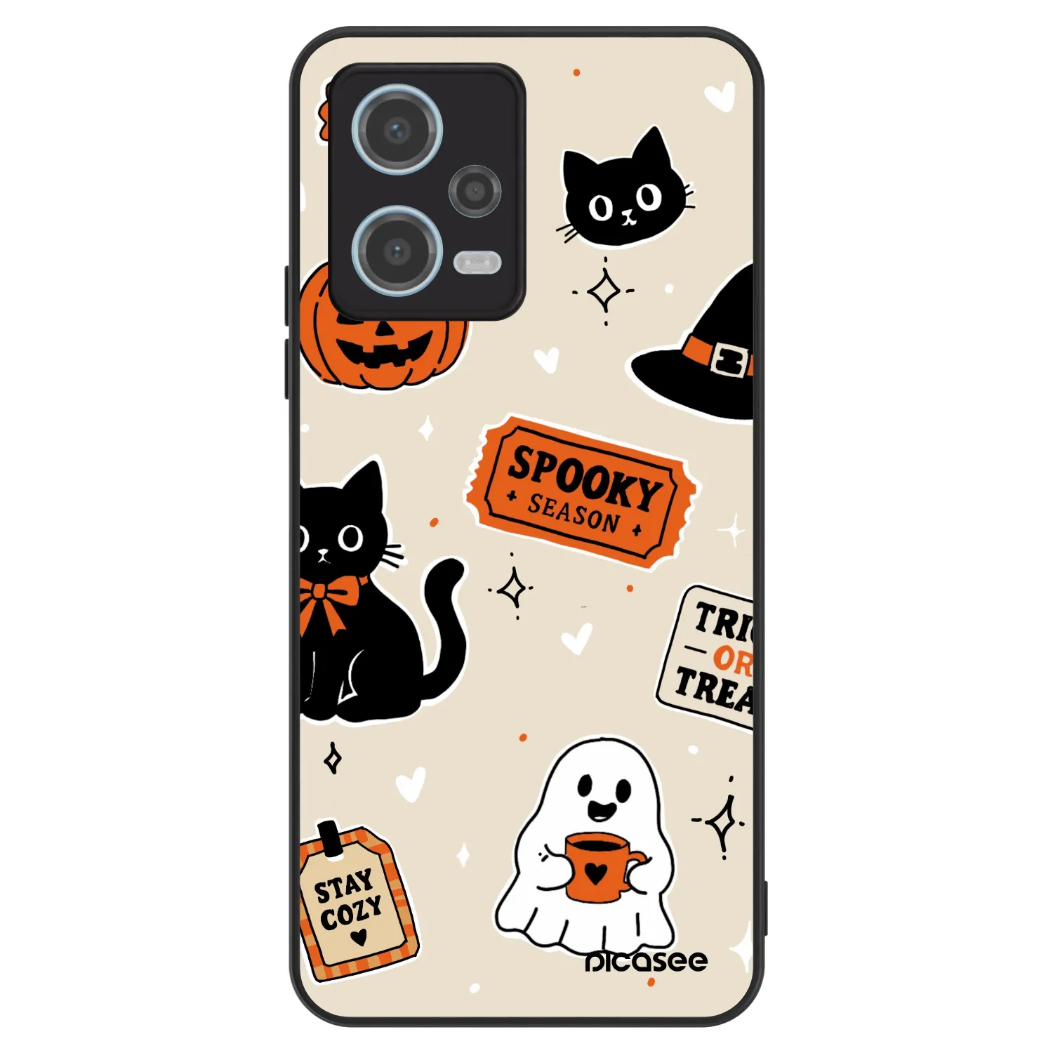 Picasee ULTIMATE CASE pro Xiaomi Redmi Note 12 5G - Halloween stickers