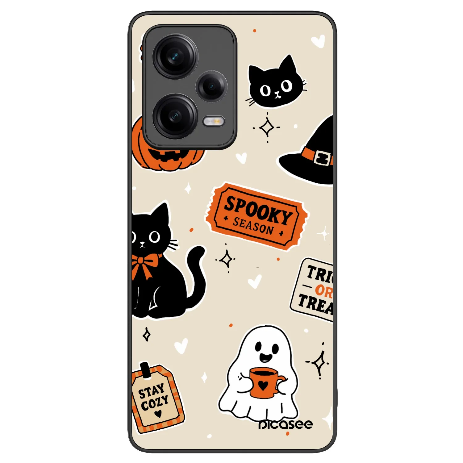 Picasee ULTIMATE CASE pro Xiaomi Redmi Note 12 Pro+ 5G - Halloween stickers