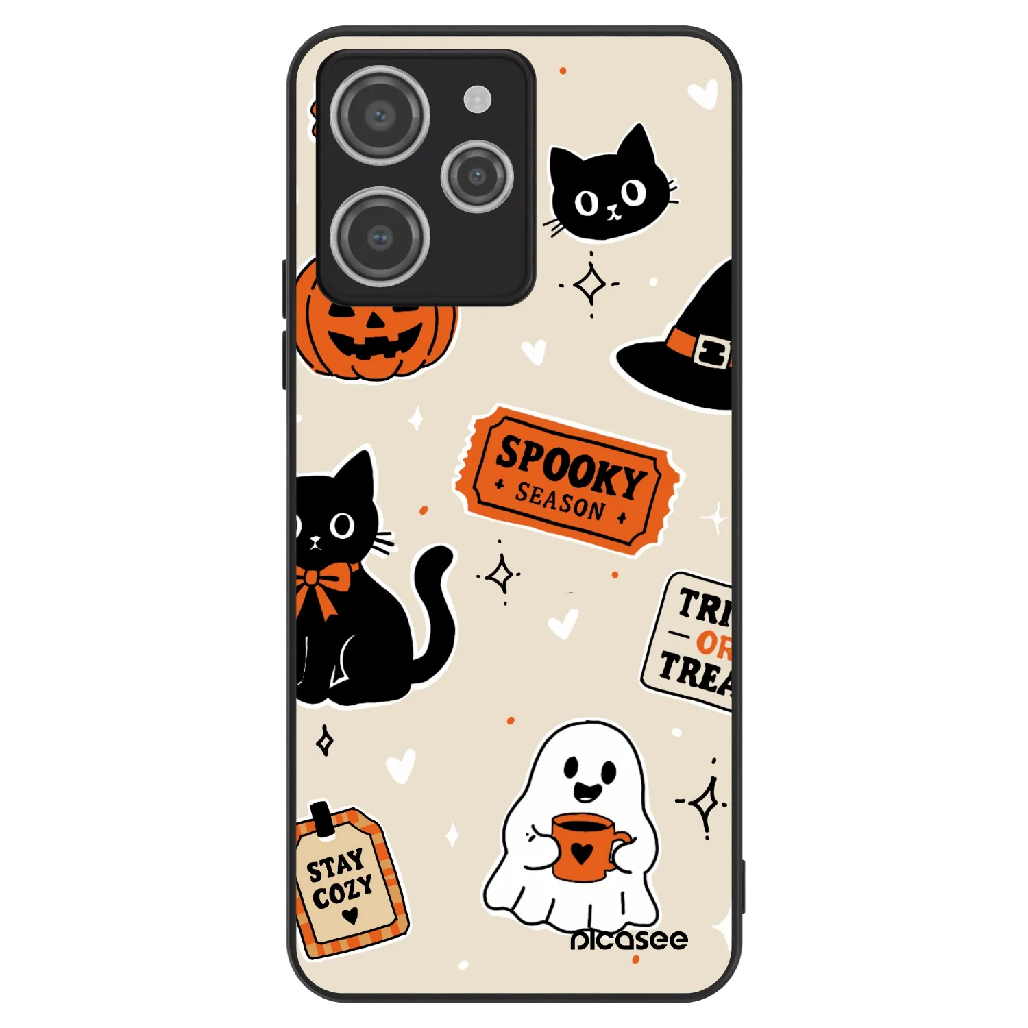 Picasee ULTIMATE CASE pro Xiaomi Redmi 12 4G - Halloween stickers