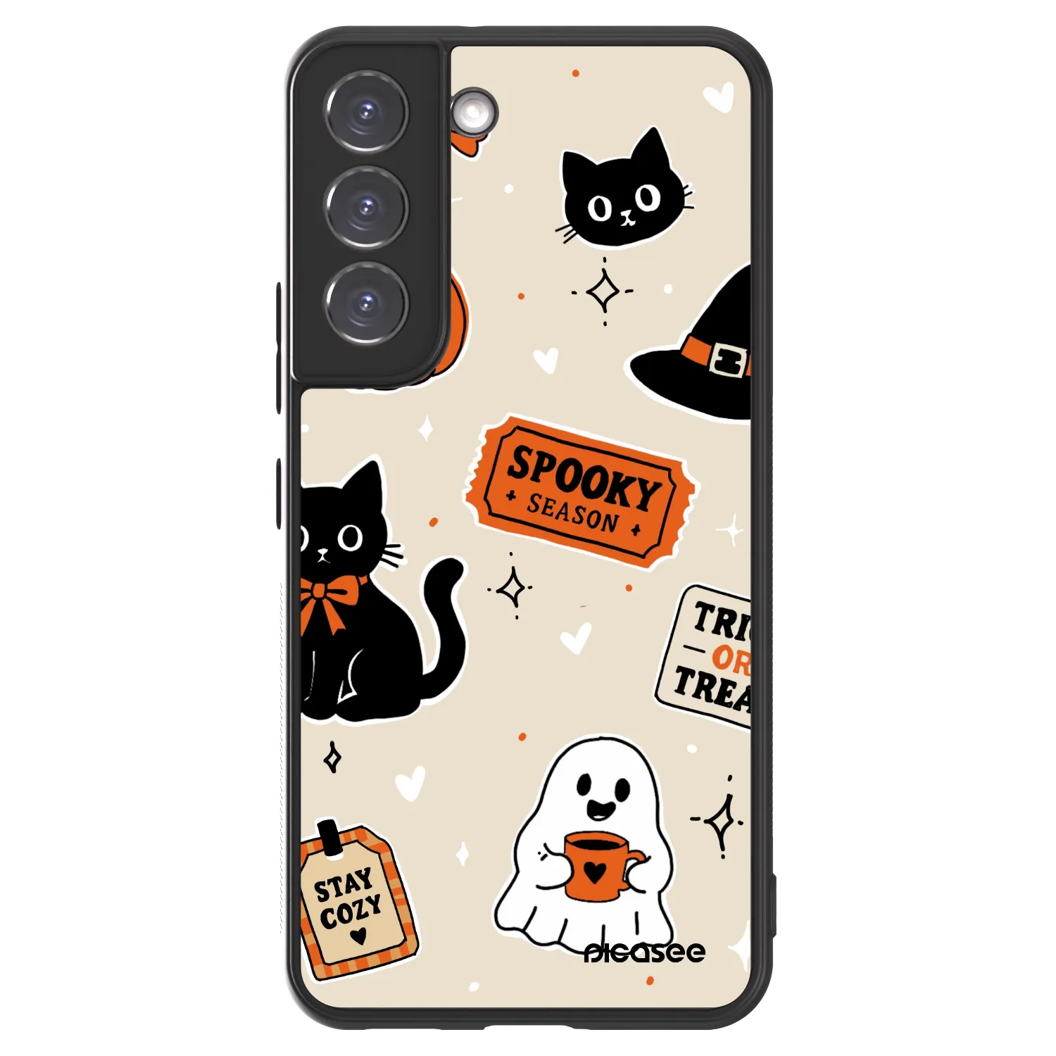 Picasee ULTIMATE CASE PowerShare pro Samsung Galaxy S22 5G - Halloween stickers