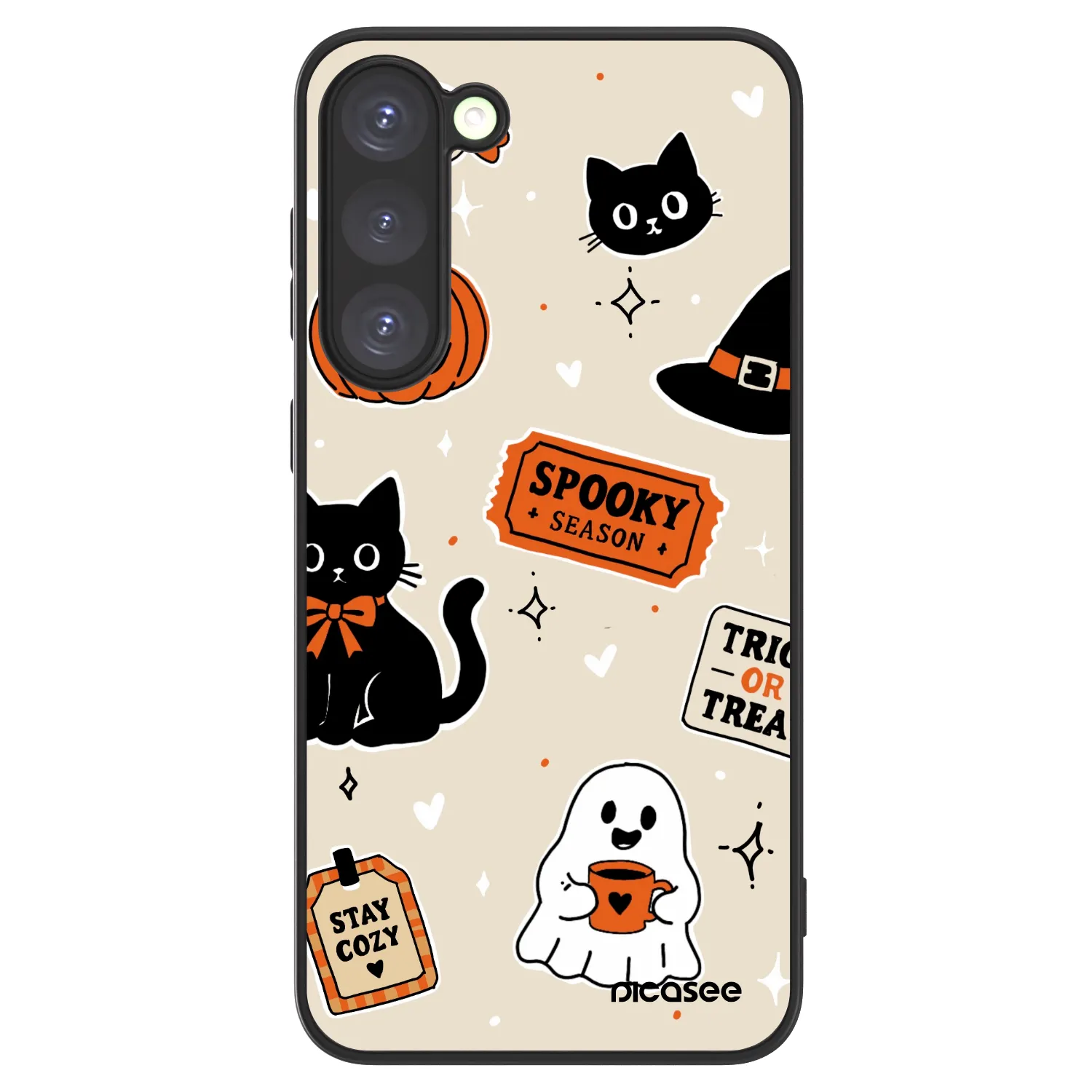 Picasee ULTIMATE CASE PowerShare pro Samsung Galaxy S23+ 5G - Halloween stickers