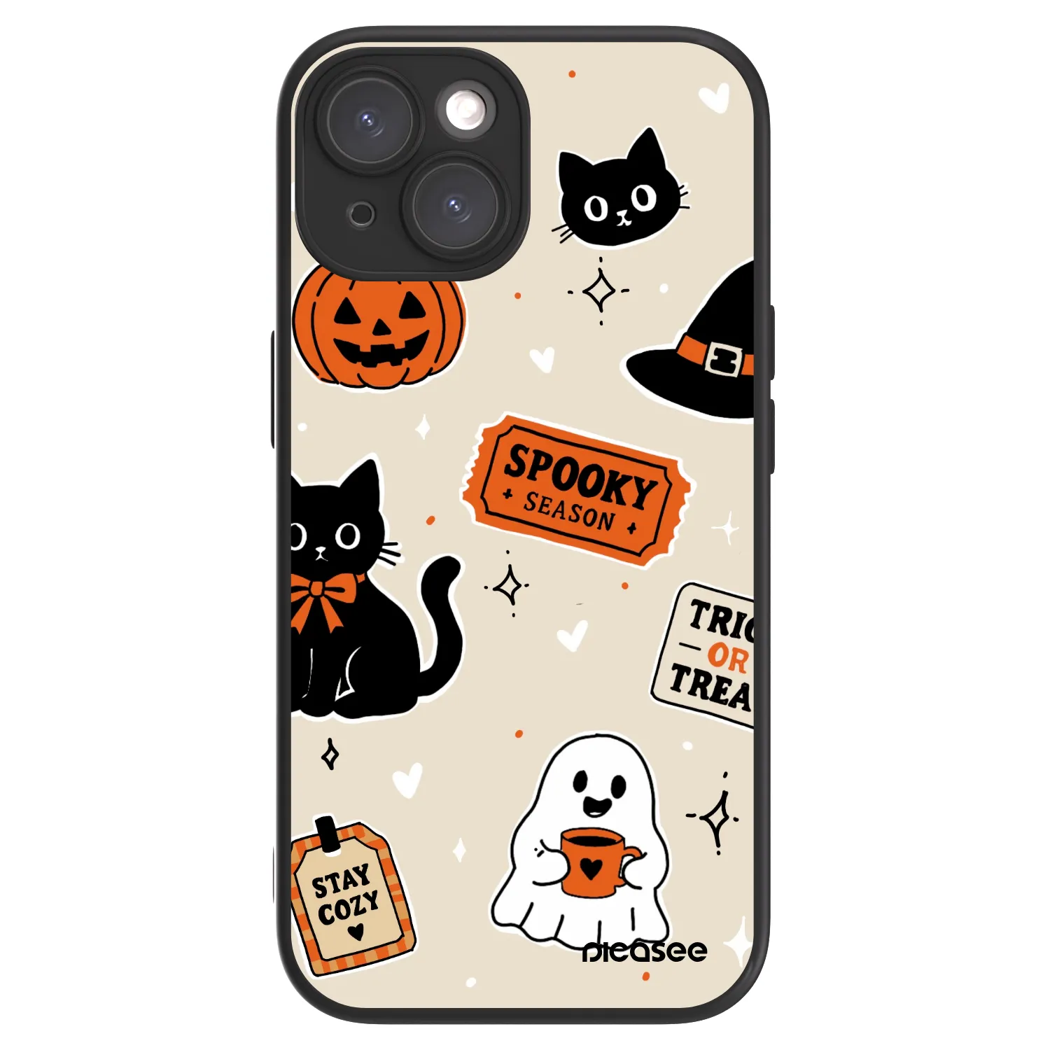 Picasee ULTIMATE CASE MagSafe pro Apple iPhone 15 - Halloween stickers