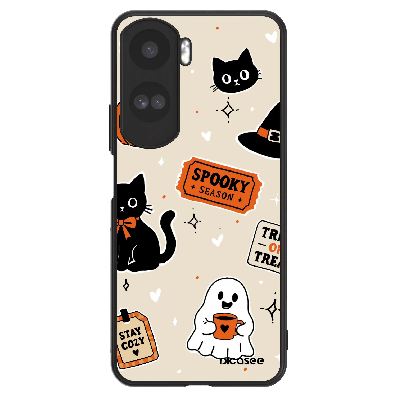 Picasee ULTIMATE CASE pro Honor 90 Lite 5G - Halloween stickers