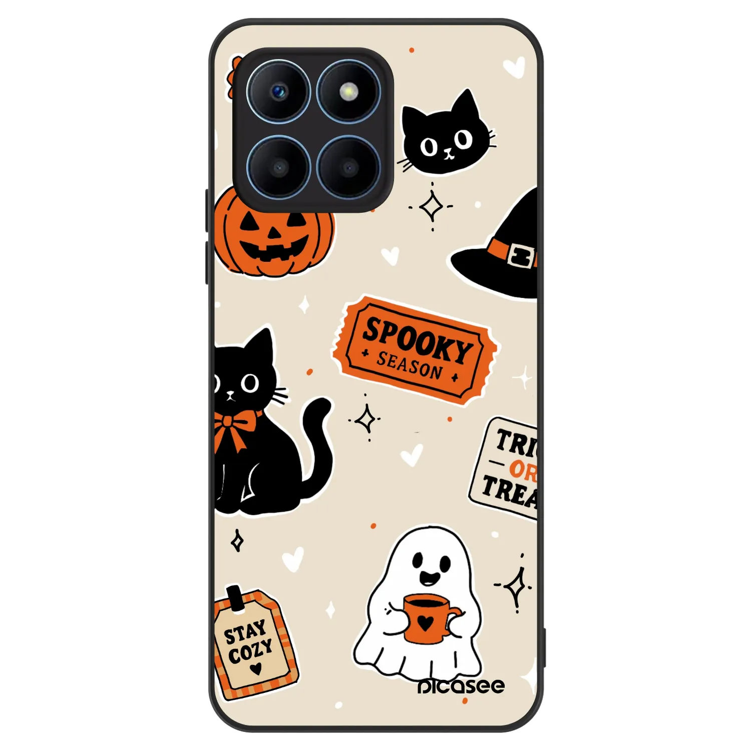 Picasee ULTIMATE CASE pro Honor 70 Lite - Halloween stickers