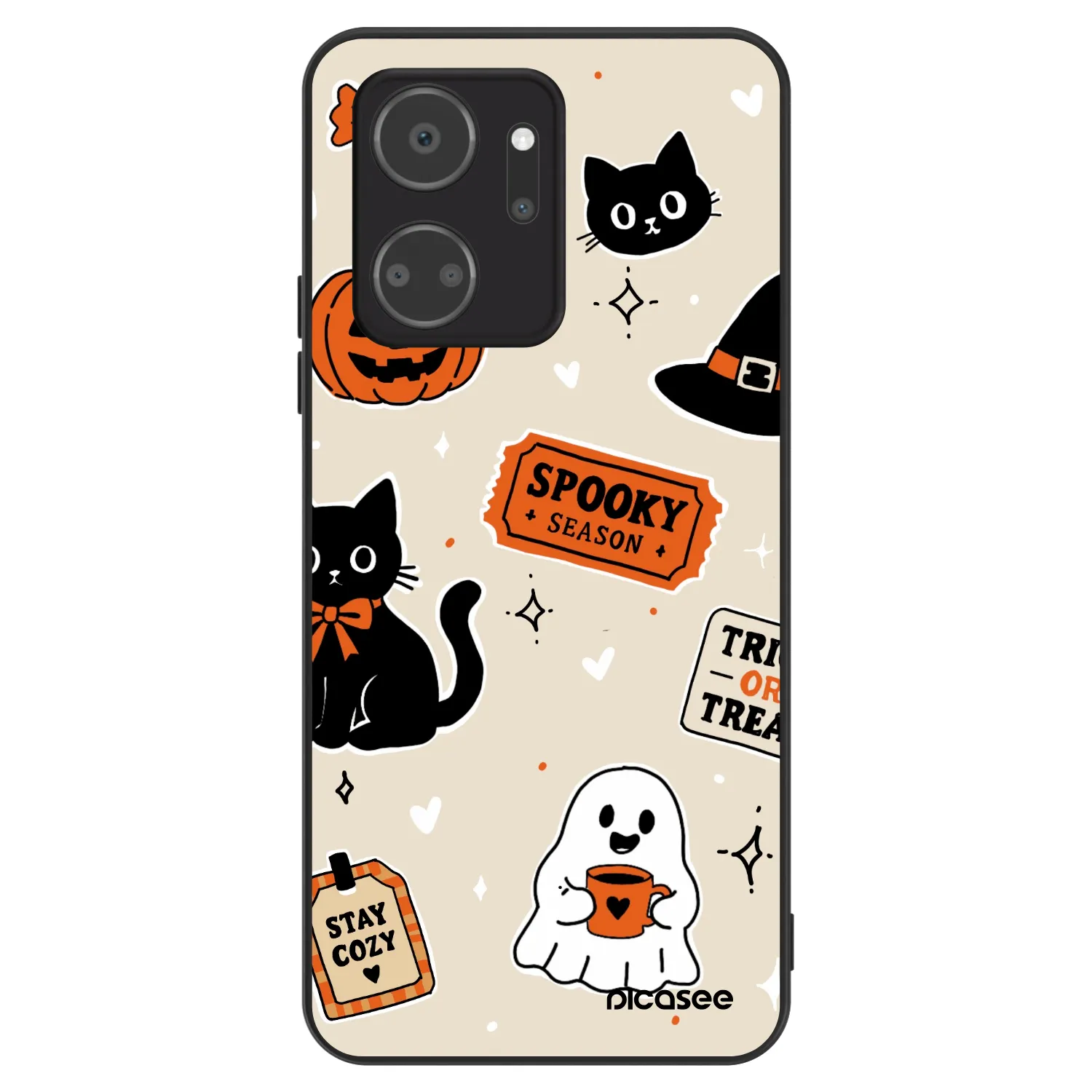 Picasee ULTIMATE CASE pro Honor X7a - Halloween stickers