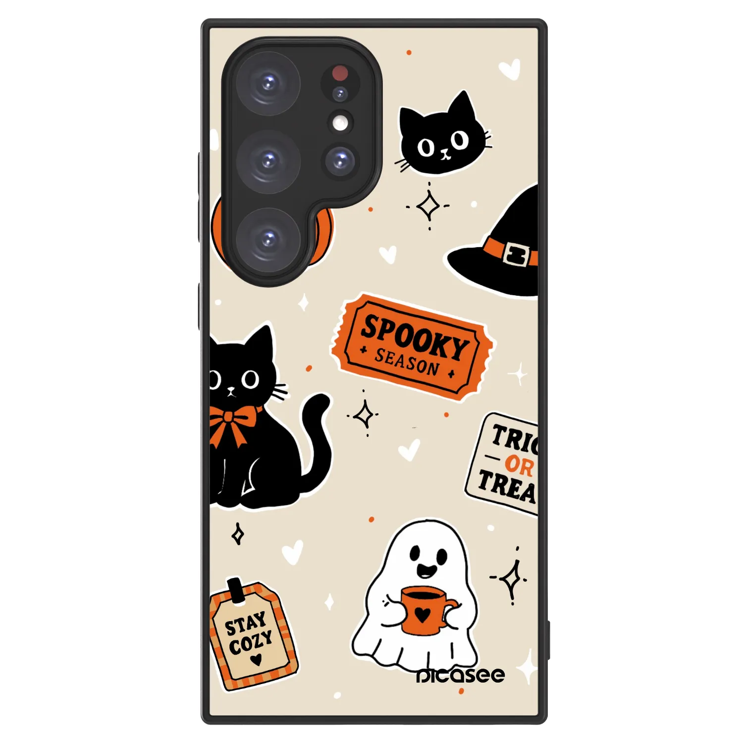 Picasee ULTIMATE CASE pro Samsung Galaxy S24 Ultra S928B 5G - Halloween stickers