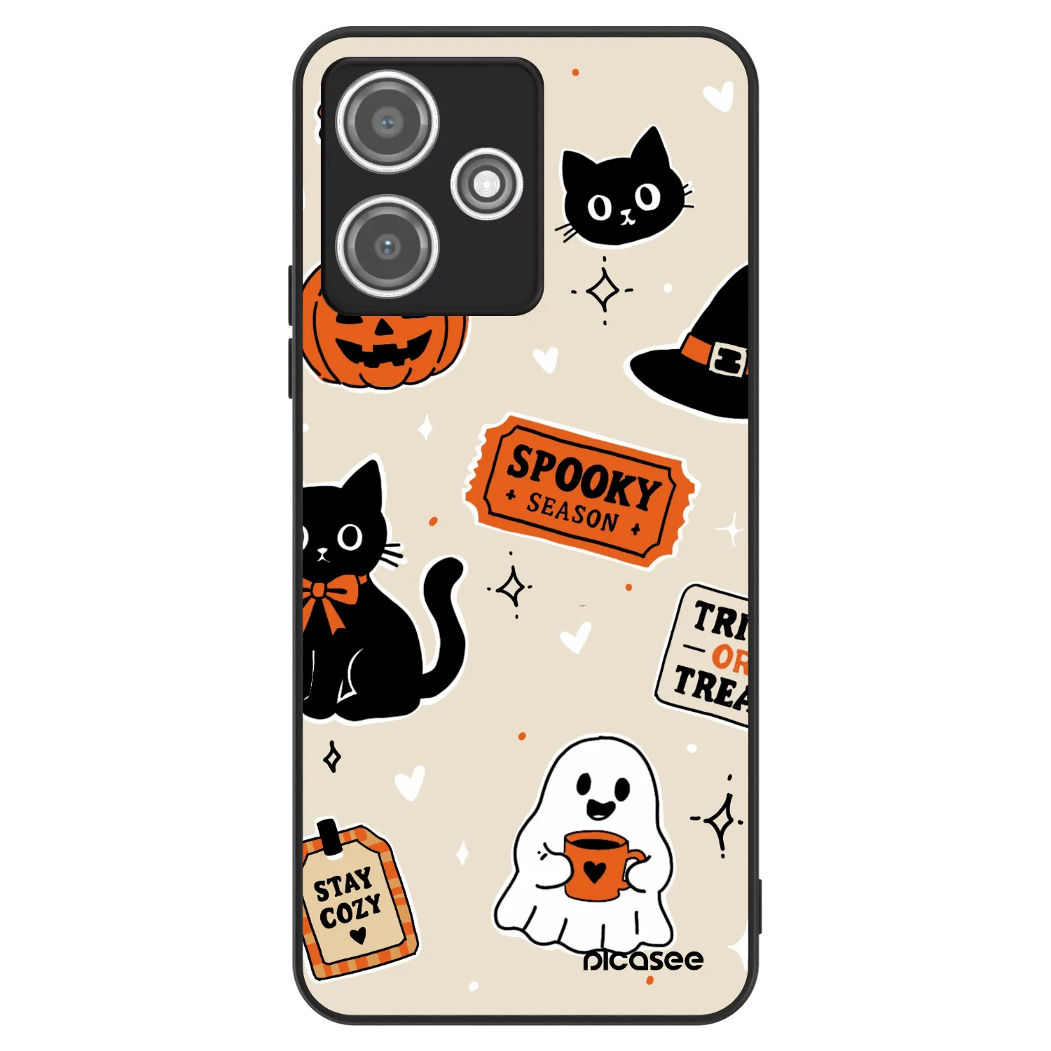 Picasee ULTIMATE CASE pro Xiaomi Redmi 12 5G - Halloween stickers