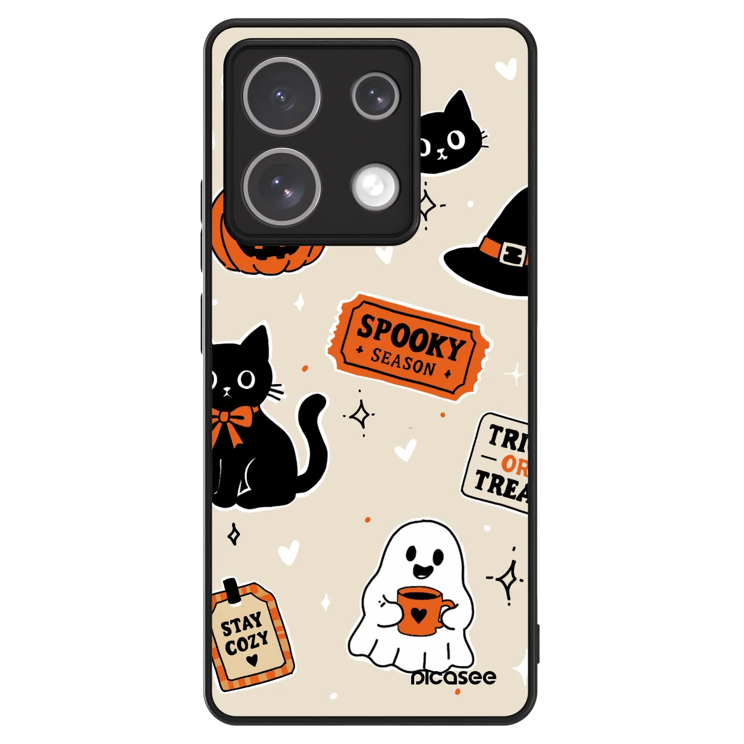 Picasee ULTIMATE CASE pro Xiaomi Redmi Note 13 Pro 5G - Halloween stickers