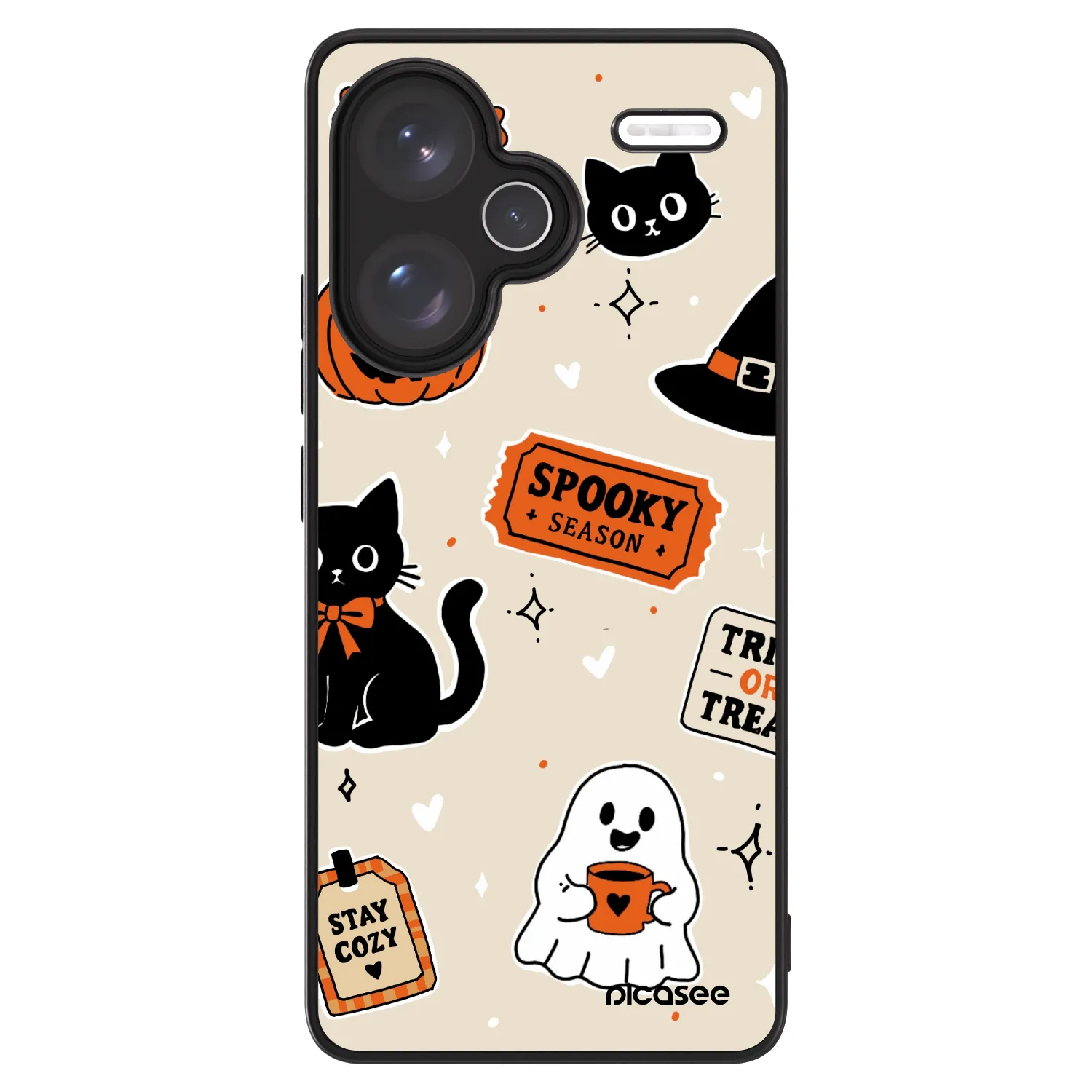 Picasee ULTIMATE CASE pro Xiaomi Redmi Note 13 Pro+ 5G - Halloween stickers