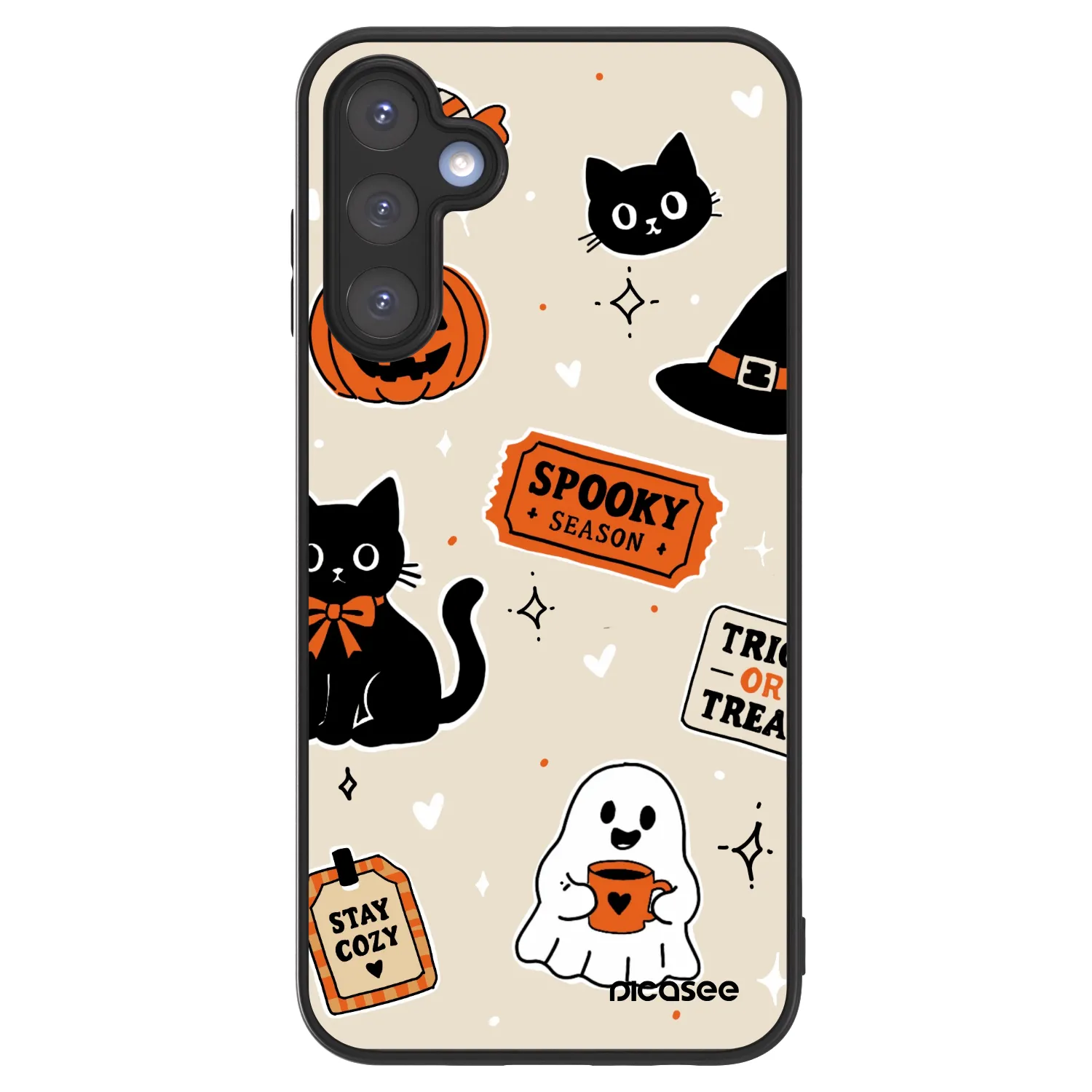 Picasee ULTIMATE CASE pro Samsung Galaxy A15 A156B 5G - Halloween stickers