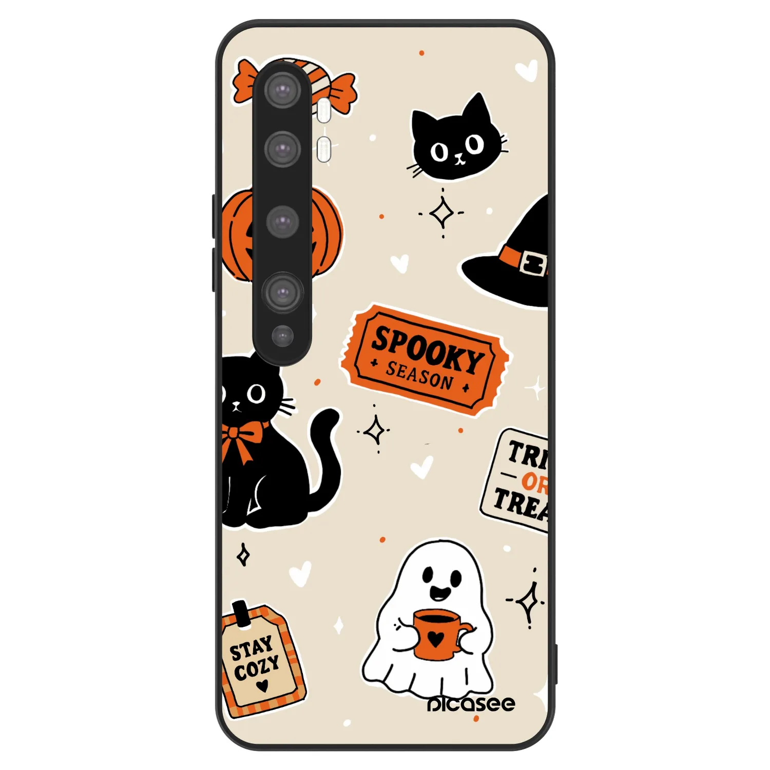 Picasee ULTIMATE CASE pro Xiaomi Mi Note 10 (Pro) - Halloween stickers