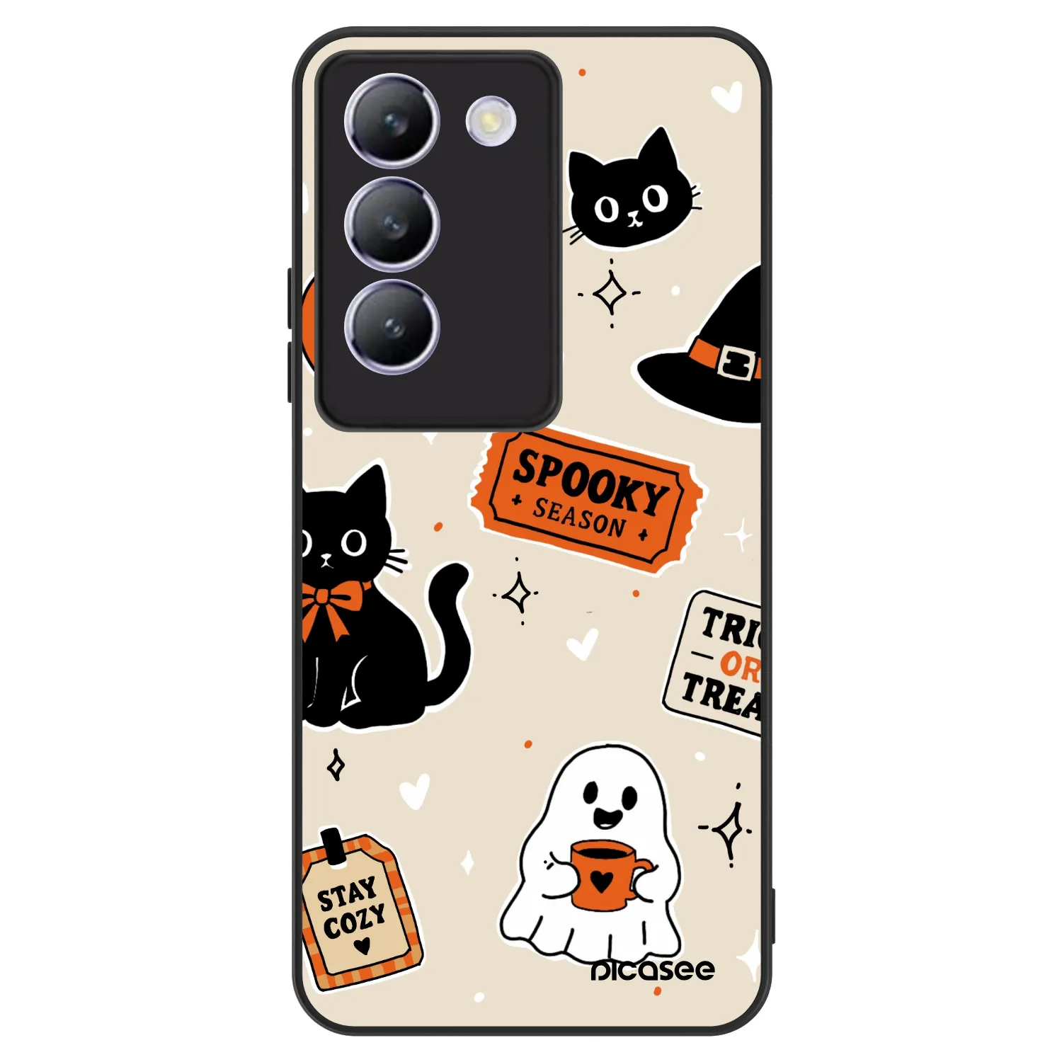 Picasee ULTIMATE CASE pro Vivo V40 SE 5G - Halloween stickers