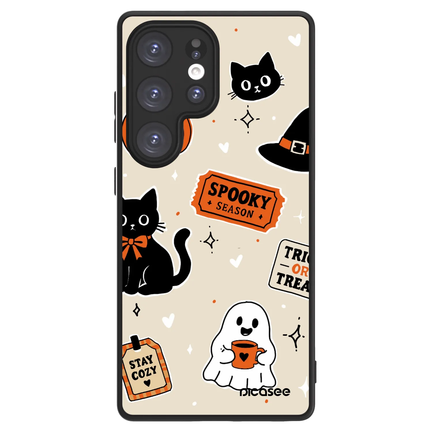Picasee ULTIMATE CASE pro Samsung Galaxy S25 Ultra 5G - Halloween stickers