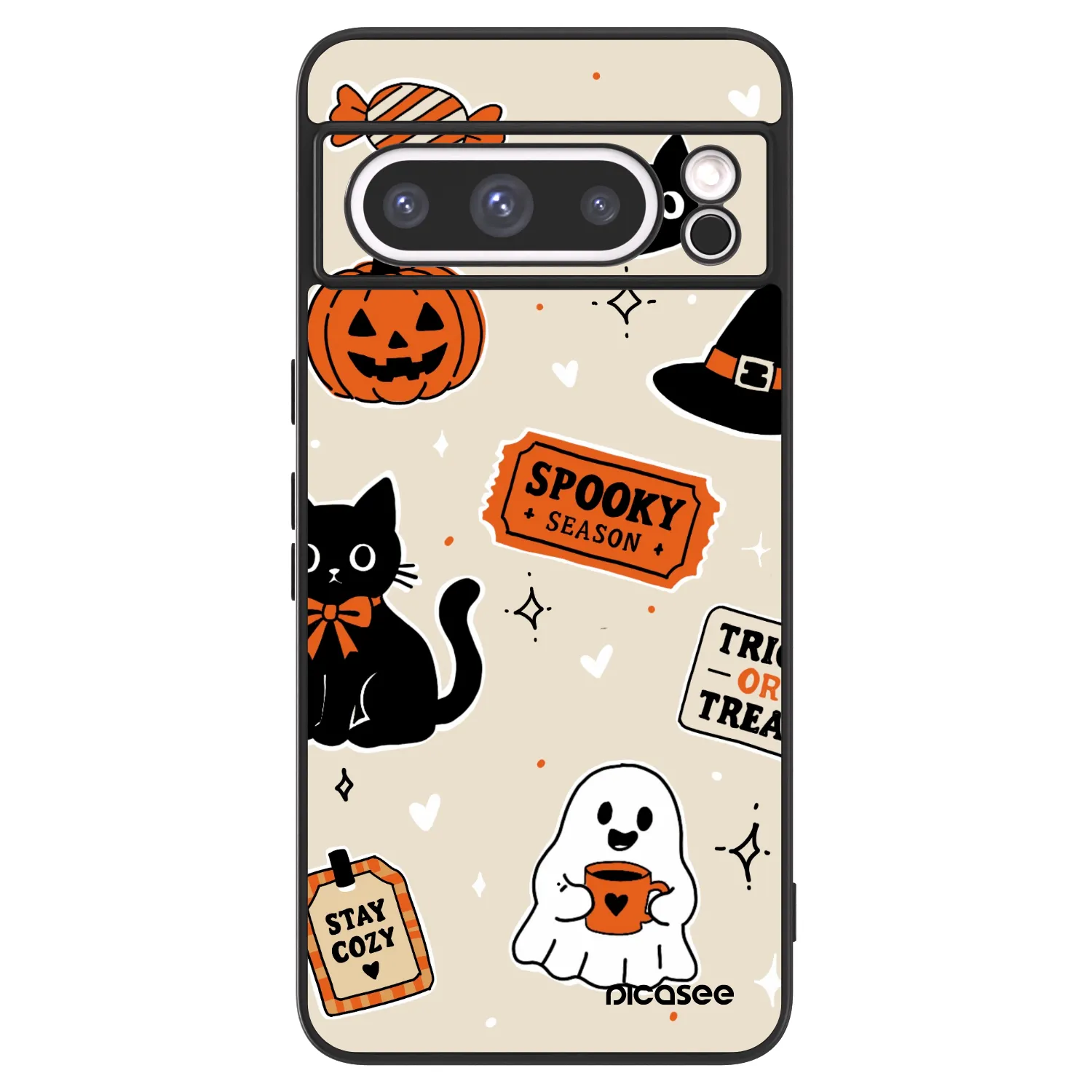 Picasee ULTIMATE CASE pro Google Pixel 8 Pro - Halloween stickers