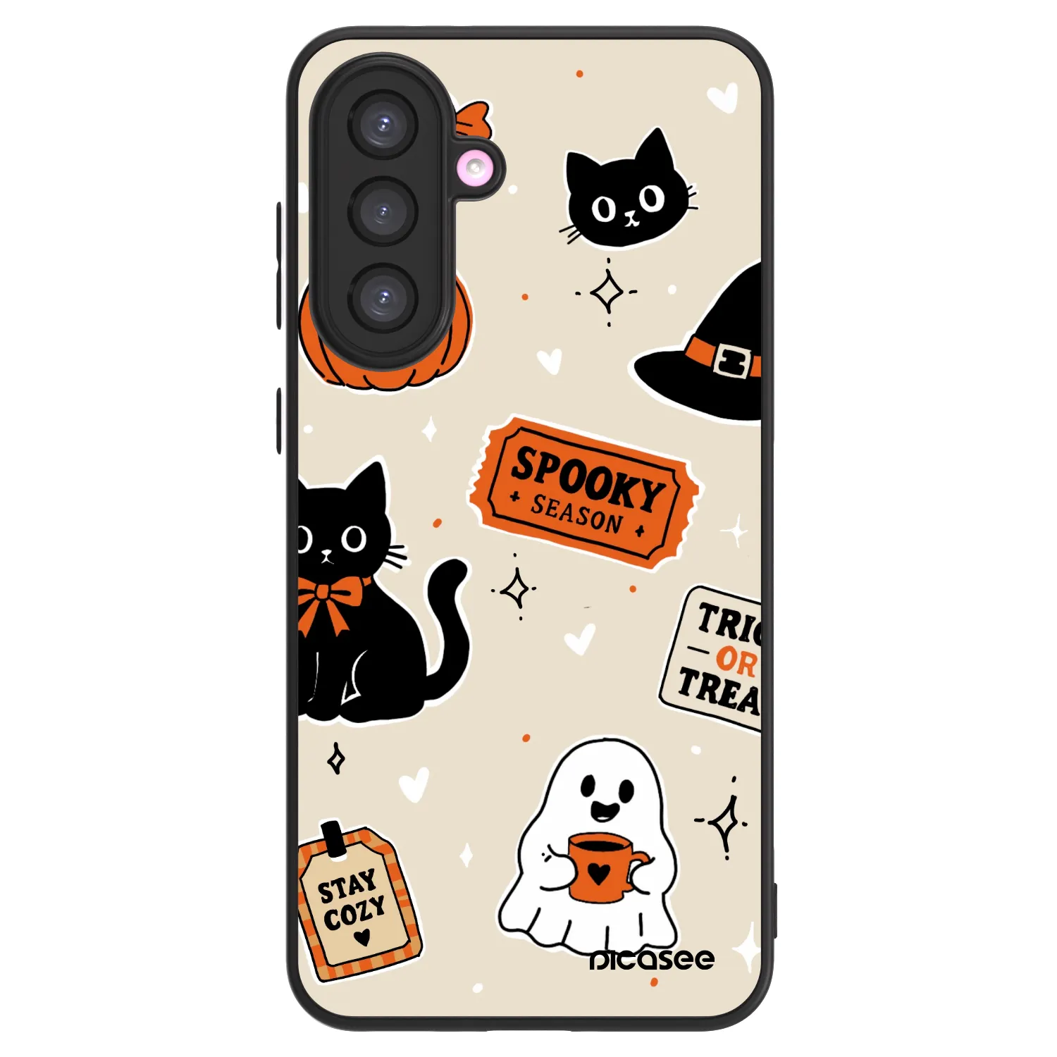 Picasee ULTIMATE CASE pro Samsung Galaxy A56 5G A566B - Halloween stickers