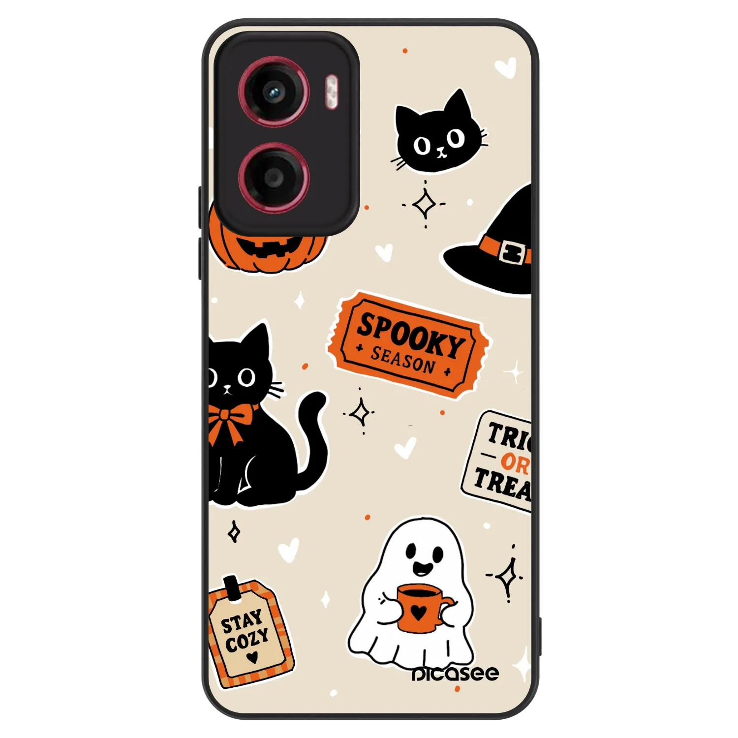 Picasee ULTIMATE CASE pro Motorola Moto G05 - Halloween stickers