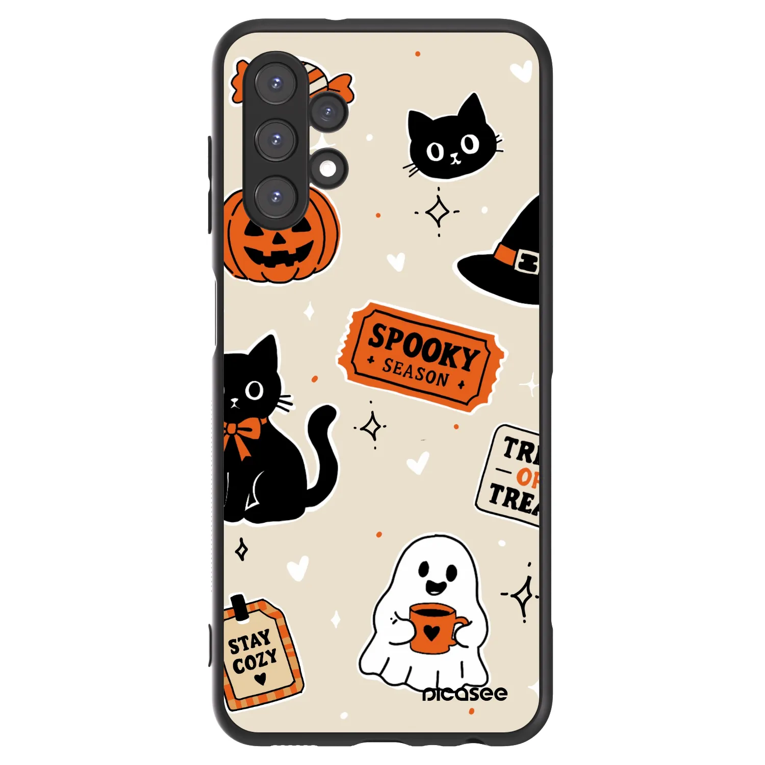 Picasee ULTIMATE CASE pro Samsung Galaxy A13 5G - Halloween stickers