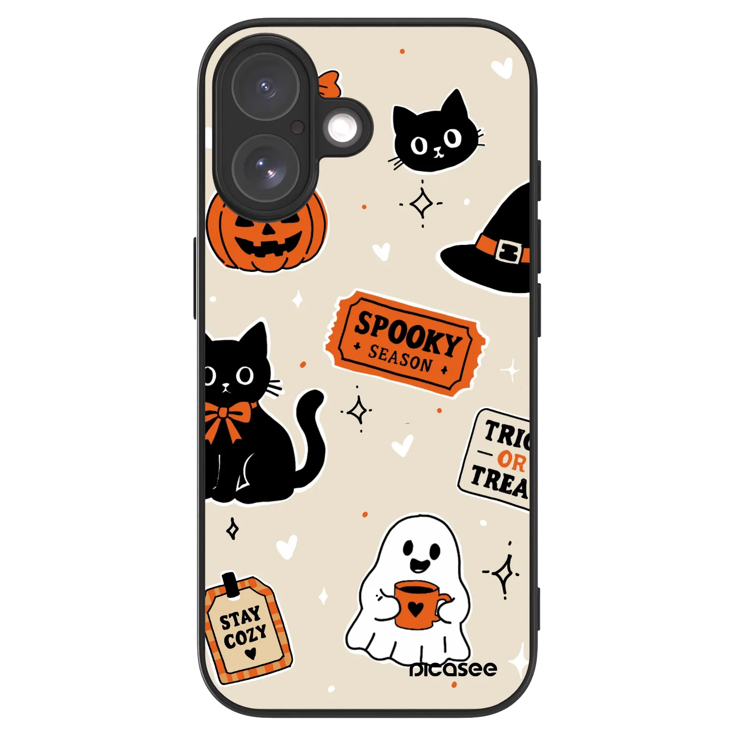 Picasee ULTIMATE CASE MagSafe pro Apple iPhone 17 - Halloween stickers