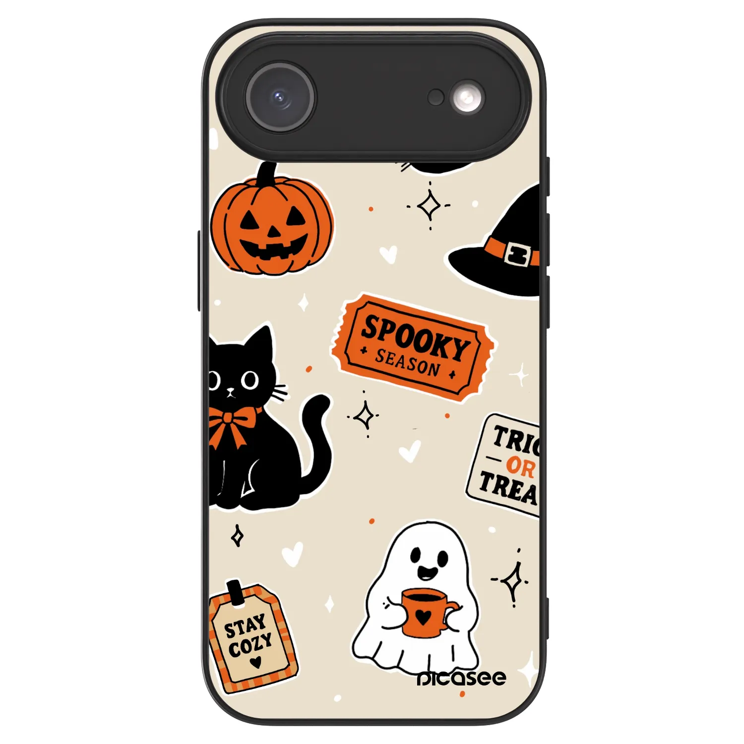 Picasee ULTIMATE CASE pro Apple iPhone Air - Halloween stickers
