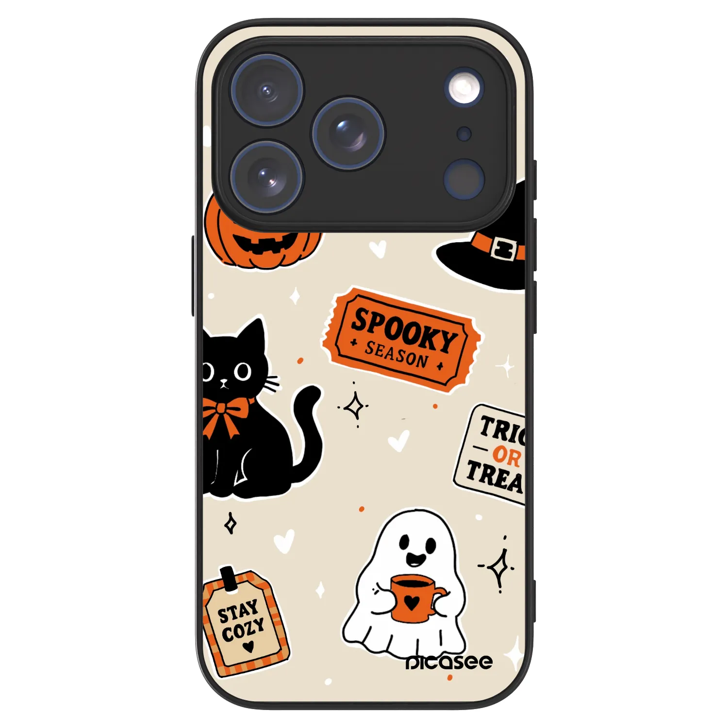 Picasee ULTIMATE CASE pro Apple iPhone 17 Pro - Halloween stickers