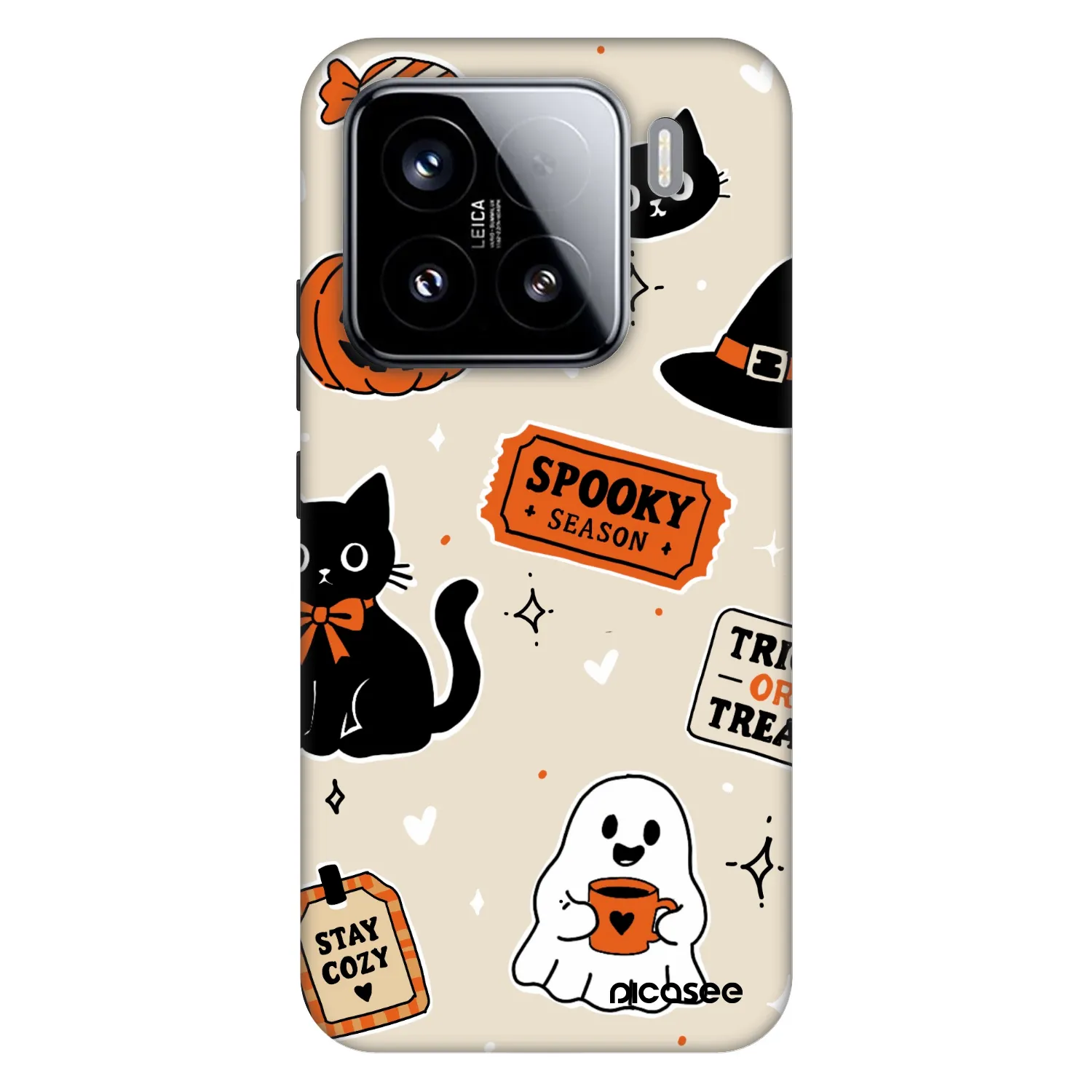 Picasee Fashion Case pre Xiaomi 15 - Halloween stickers
