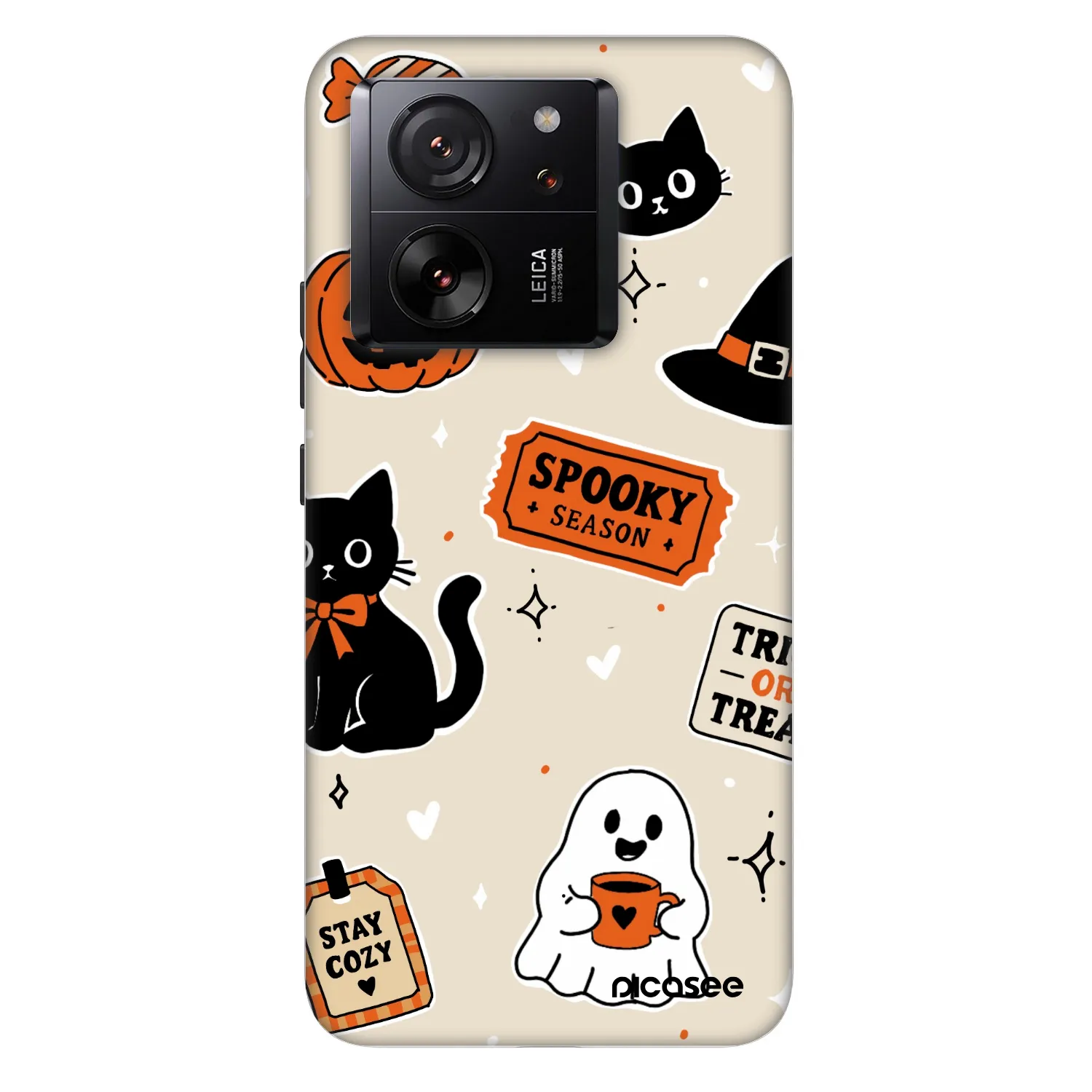 Picasee Fashion Case pre Xiaomi 13T - Halloween stickers