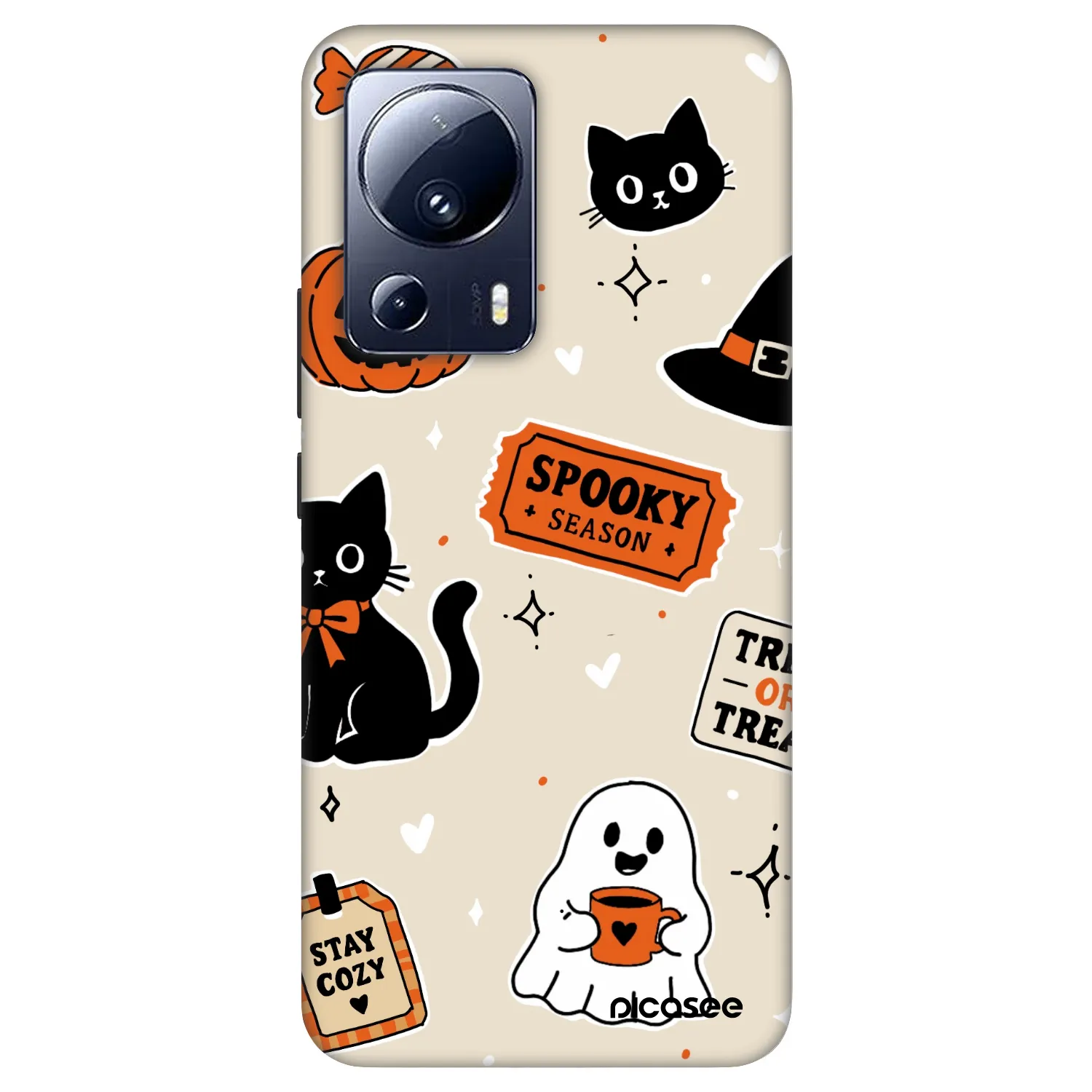 Picasee Fashion Case pre Xiaomi 13 Lite - Halloween stickers