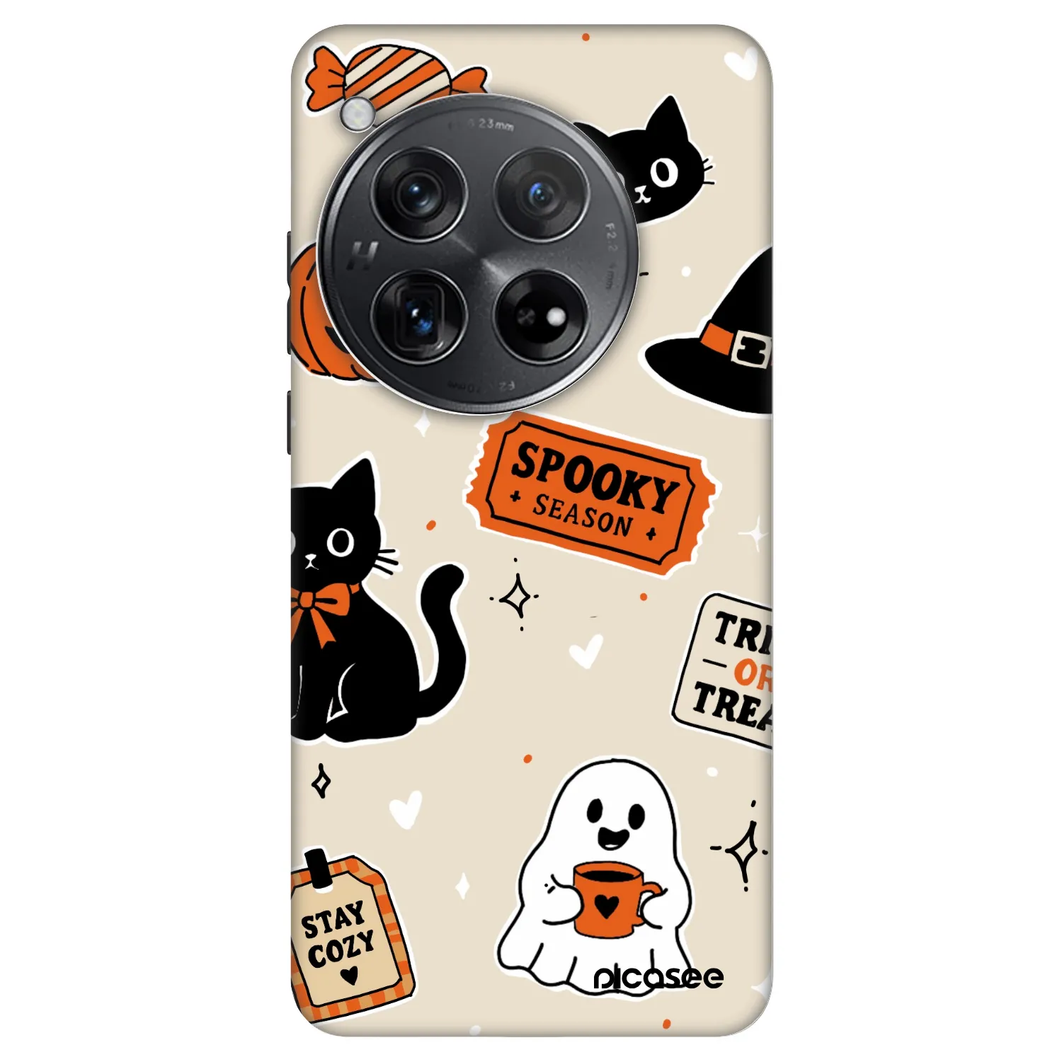 Picasee Fashion Case pre OnePlus 12 5G - Halloween stickers