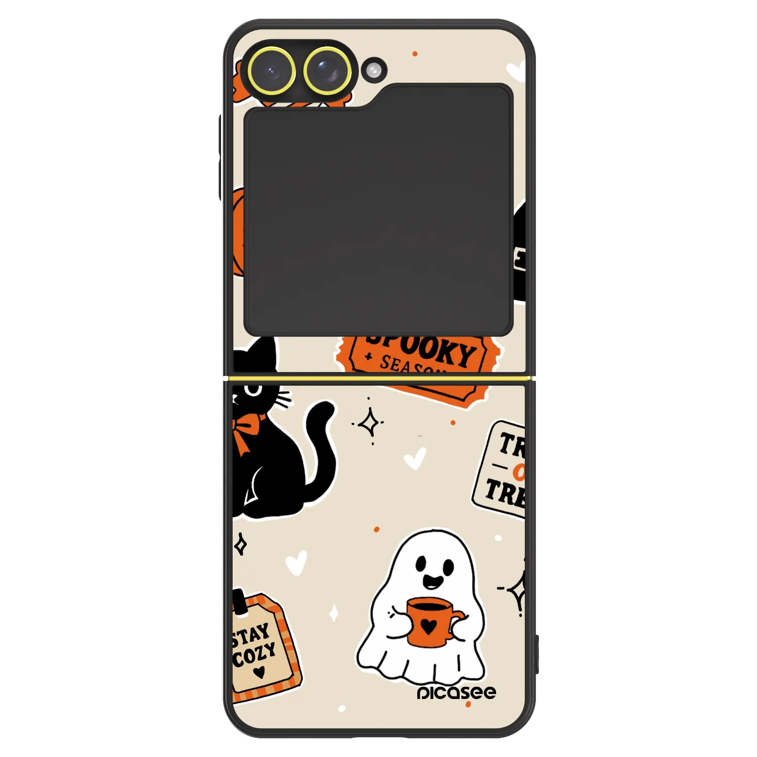 Picasee ULTIMATE CASE pro Samsung Galaxy Z Flip7 FE 5G - Halloween stickers