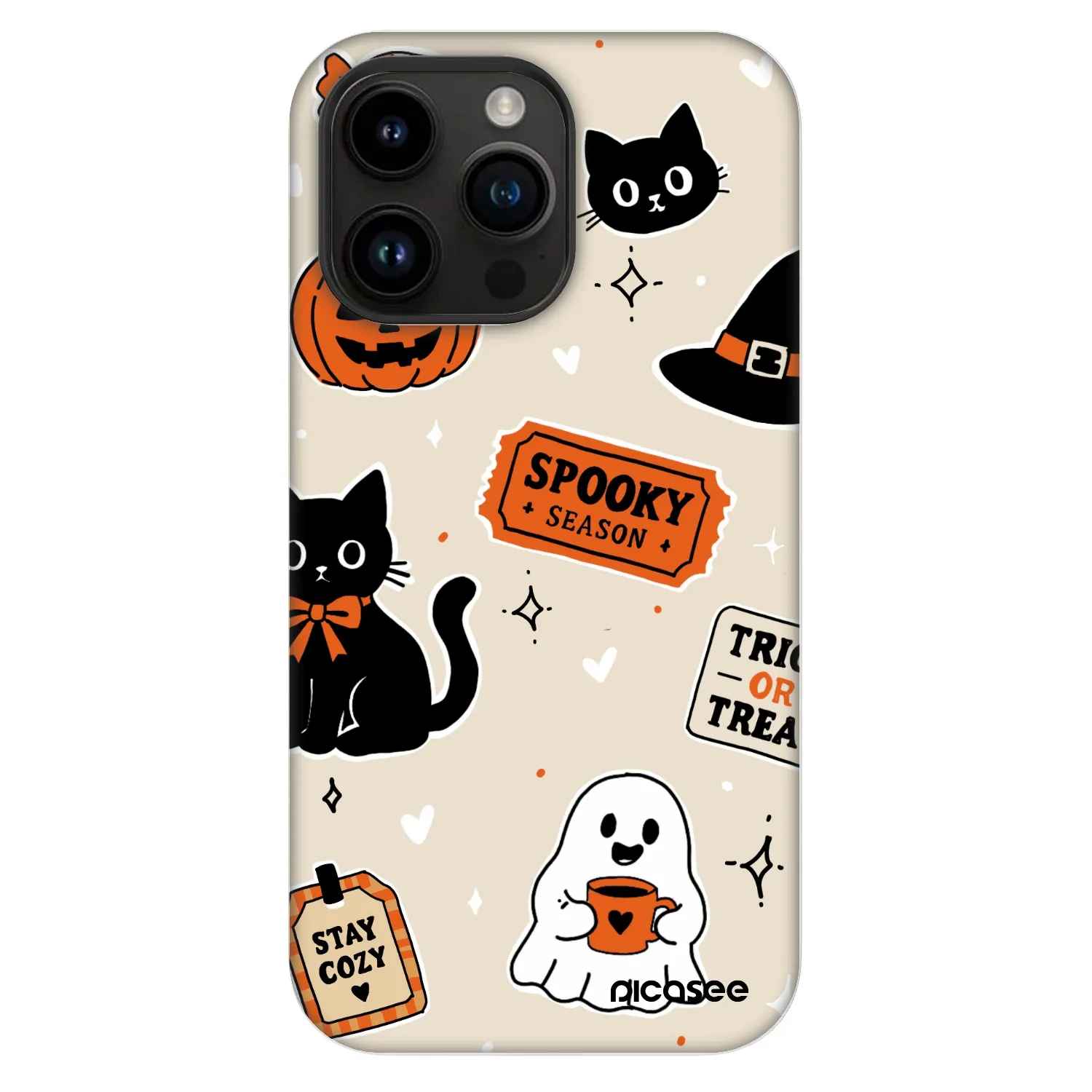 Picasee Fashion Case MagSafe pre Apple iPhone 14 Pro Max - Halloween stickers