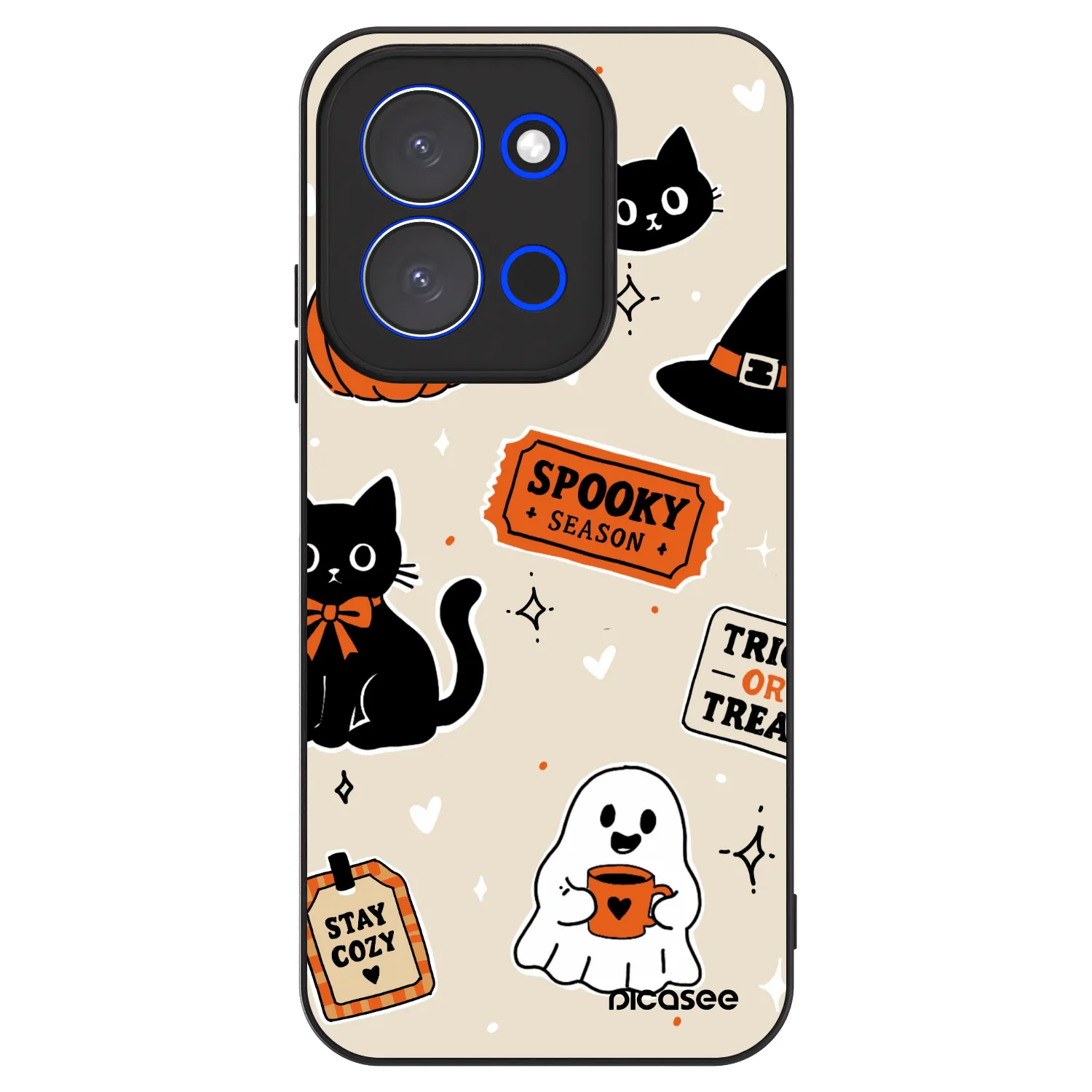 Picasee ULTIMATE CASE pro Xiaomi Redmi 15C 4G - Halloween stickers