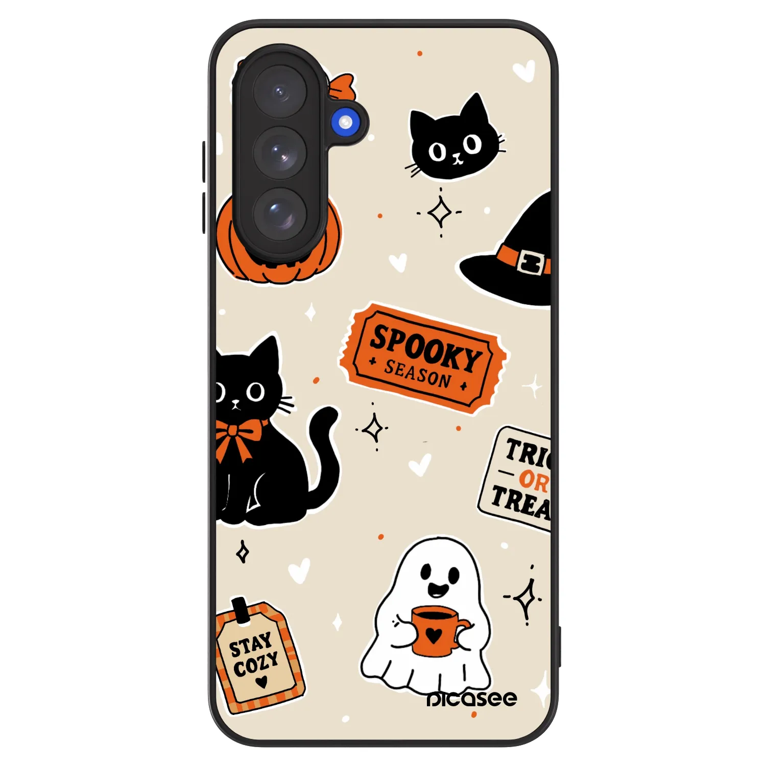 Picasee ULTIMATE CASE pro Samsung Galaxy A17 5G - Halloween stickers