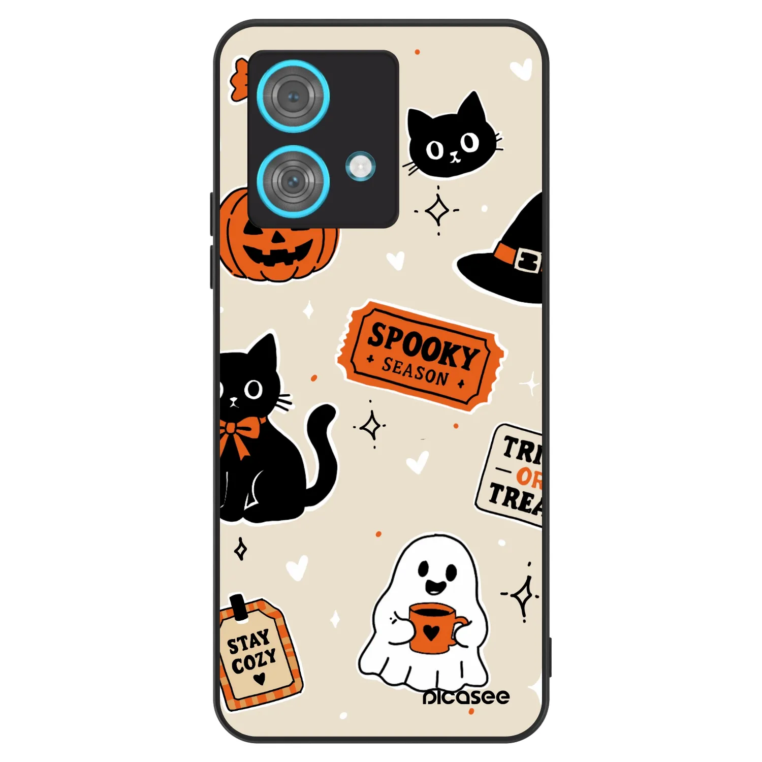 Picasee ULTIMATE CASE pro Motorola Edge 40 Neo - Halloween stickers