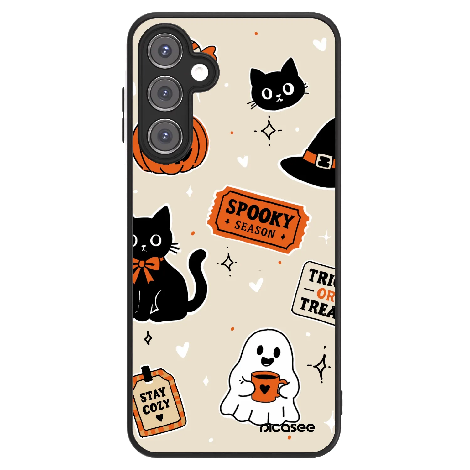Picasee ULTIMATE CASE pro Samsung Galaxy A16 4G - Halloween stickers