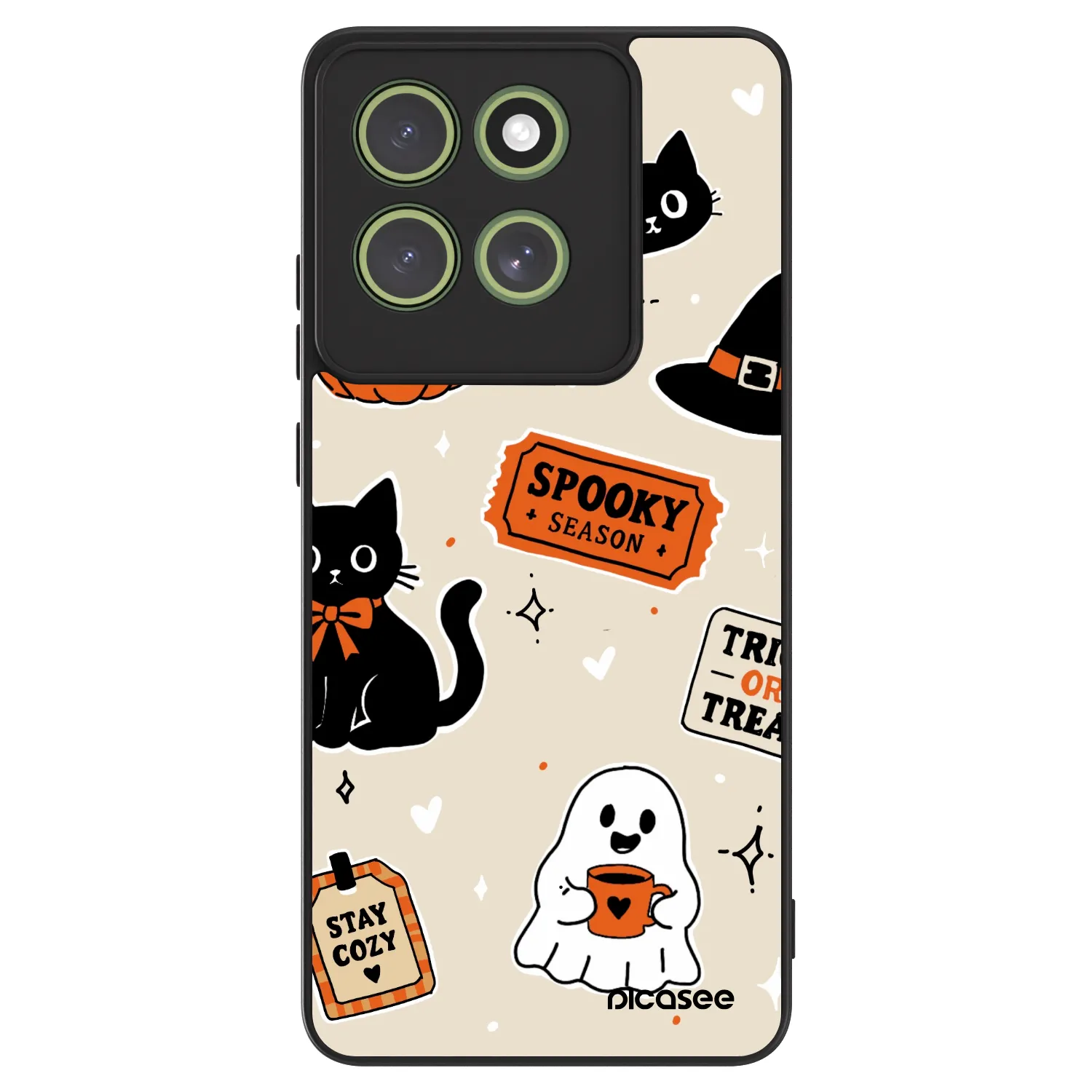 Picasee ULTIMATE CASE pro Motorola Moto G86 Power 5G - Halloween stickers