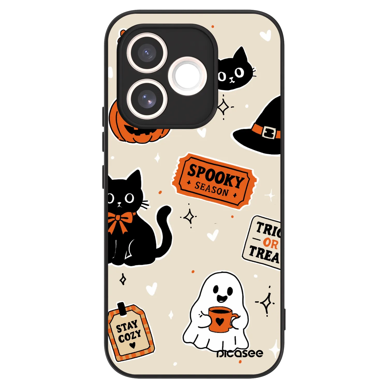 Picasee ULTIMATE CASE pro Honor 600 Lite - Halloween stickers