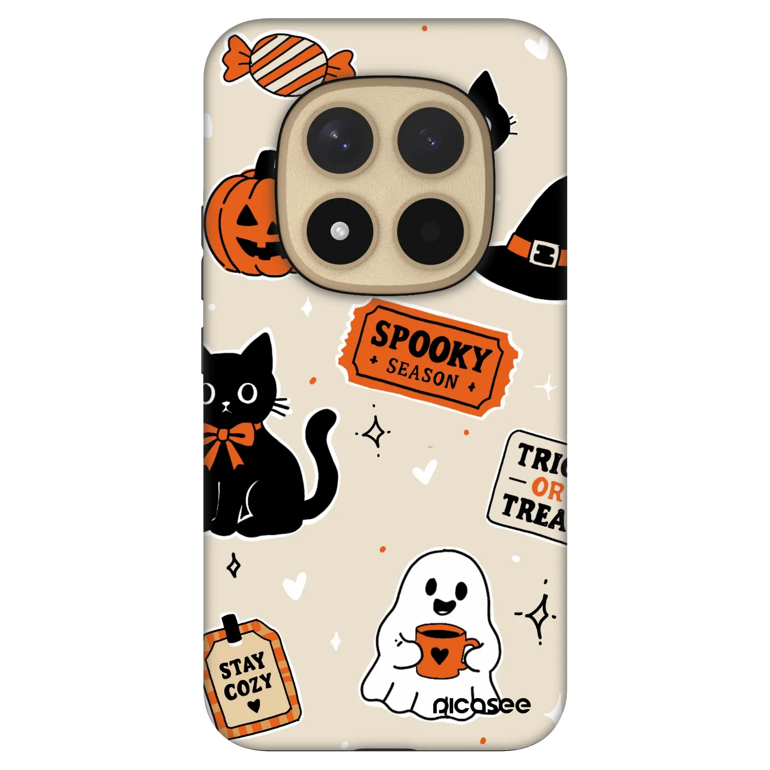 Picasee Fashion Case pre Xiaomi Redmi Note 15 Pro+ - Halloween stickers