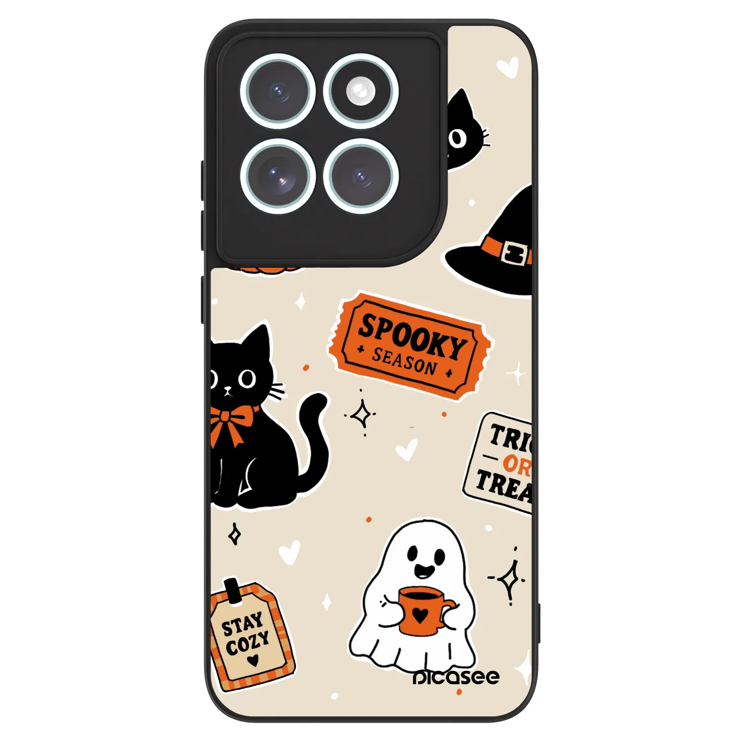 Picasee ULTIMATE CASE pro Motorola Edge 70 Fusion - Halloween stickers