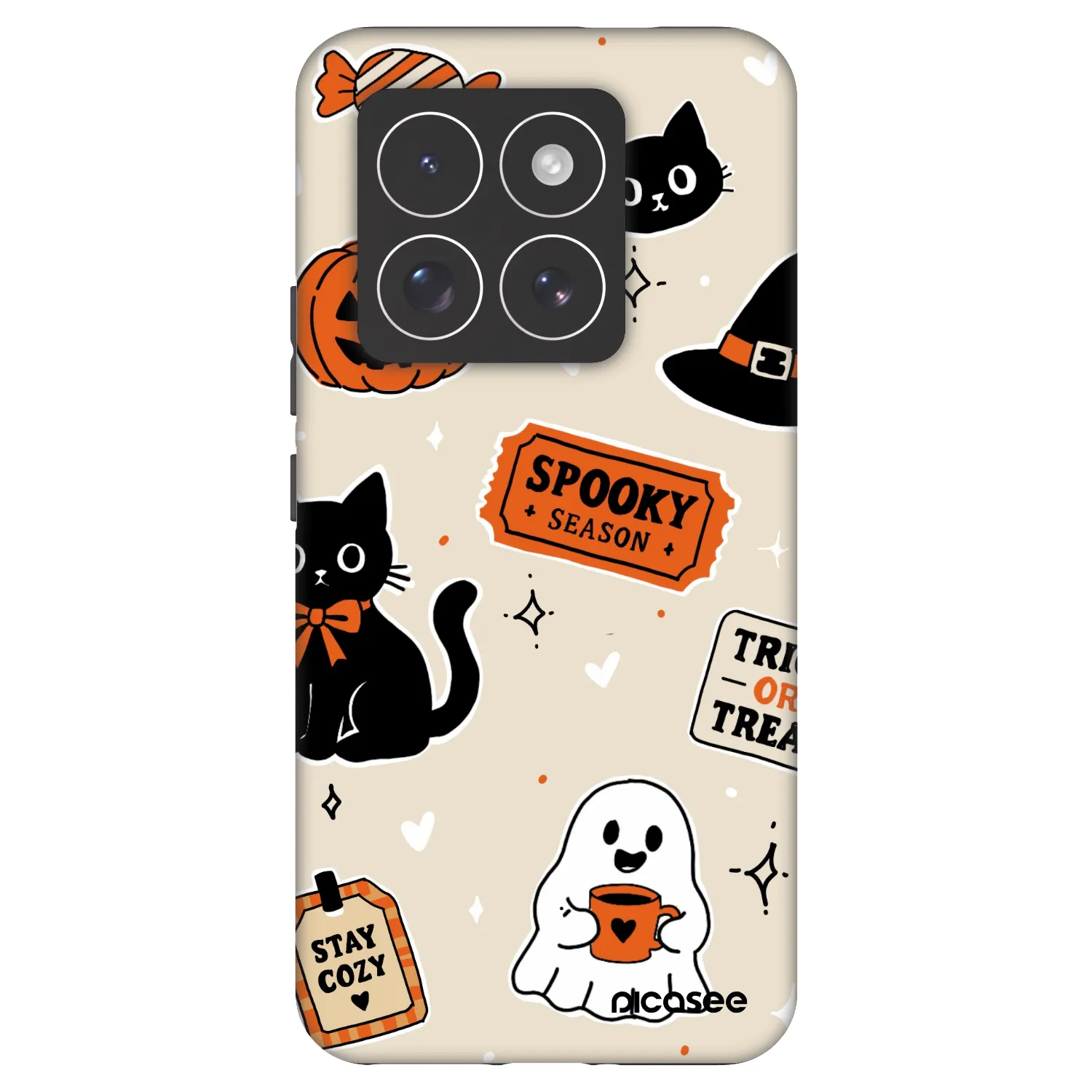 Picasee Fashion Case pre Xiaomi 14 Pro - Halloween stickers