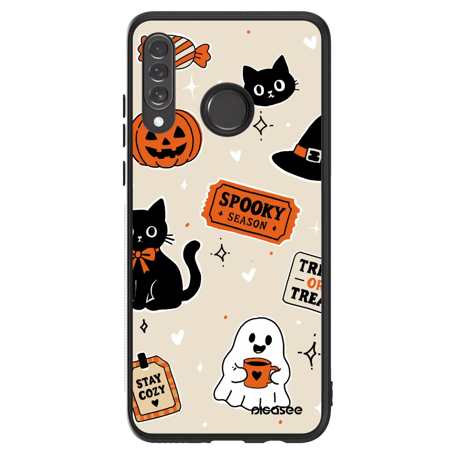 Picasee ULTIMATE CASE pro Huawei P30 Lite - Halloween stickers
