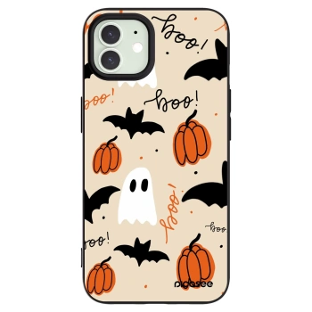 Picasee silikónový čierny obal pre Apple iPhone 12 - Halloween 26