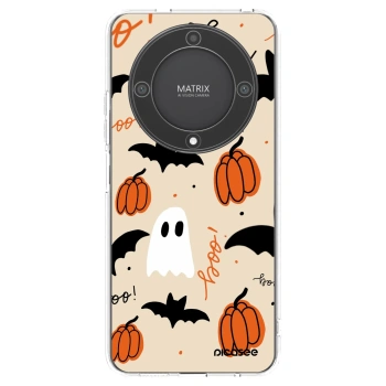 Picasee silikónový prehľadný obal pre Honor Magic5 Lite 5G - Halloween 26
