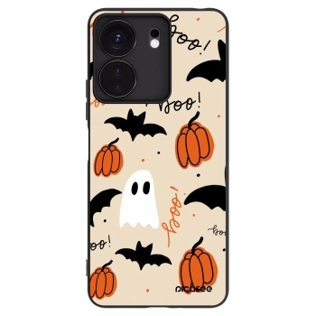 Picasee silikónový čierny obal pre Xiaomi Redmi 13C 4G - Halloween 26