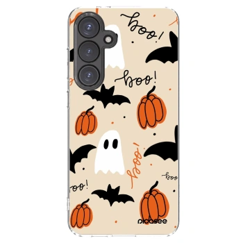 Picasee silikónový prehľadný obal pre Samsung Galaxy S24 FE S721B - Halloween 26