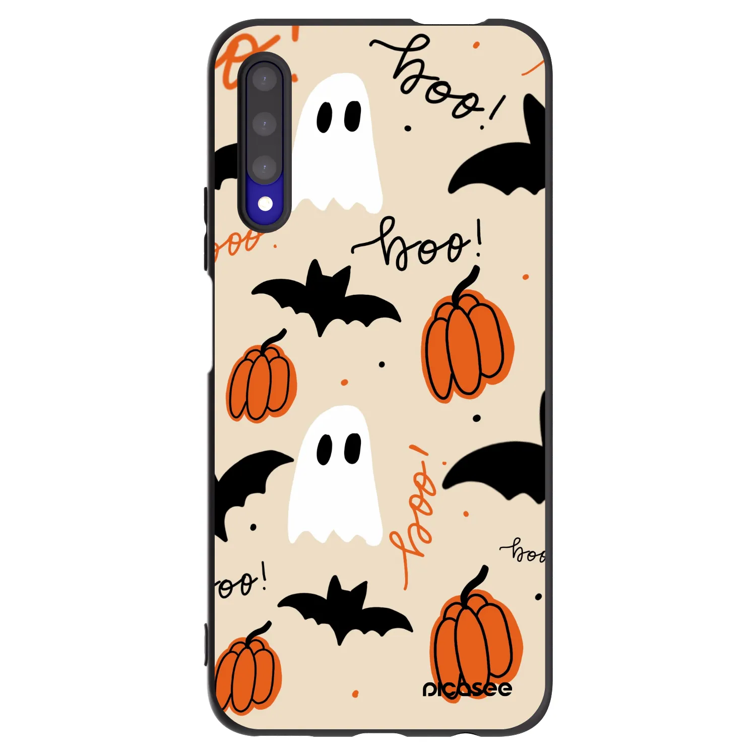 Picasee silikónový čierny obal pre Honor 9X Pro - Halloween 26